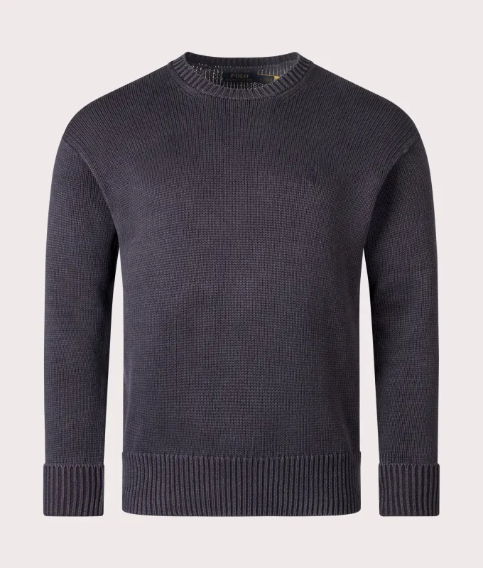 Garment-Dyed Jumper sold by EQVVS