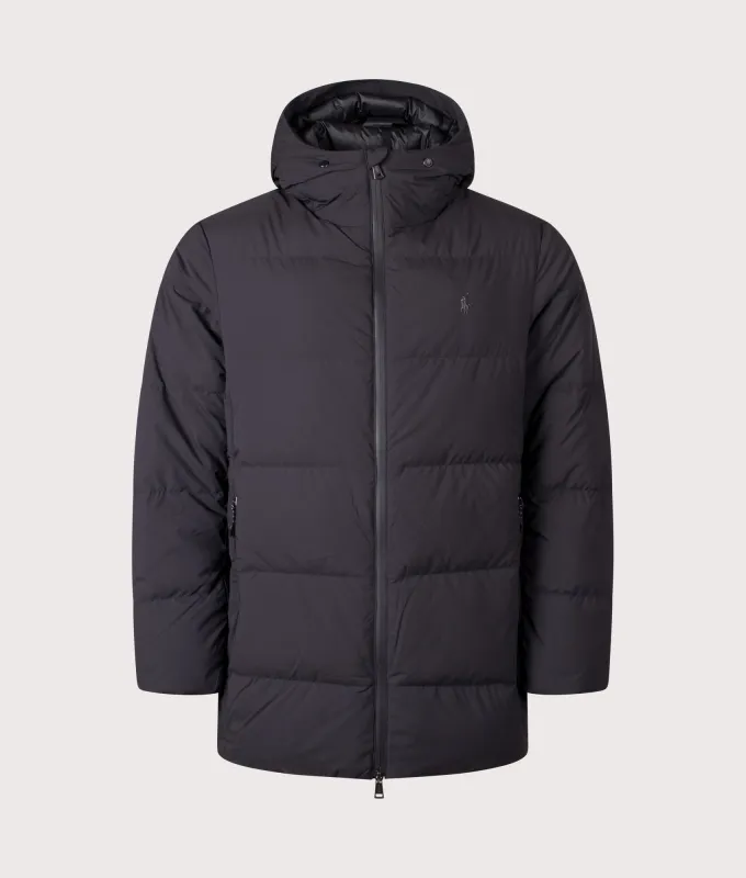 Matte Quilted Down Jacket sold by EQVVS