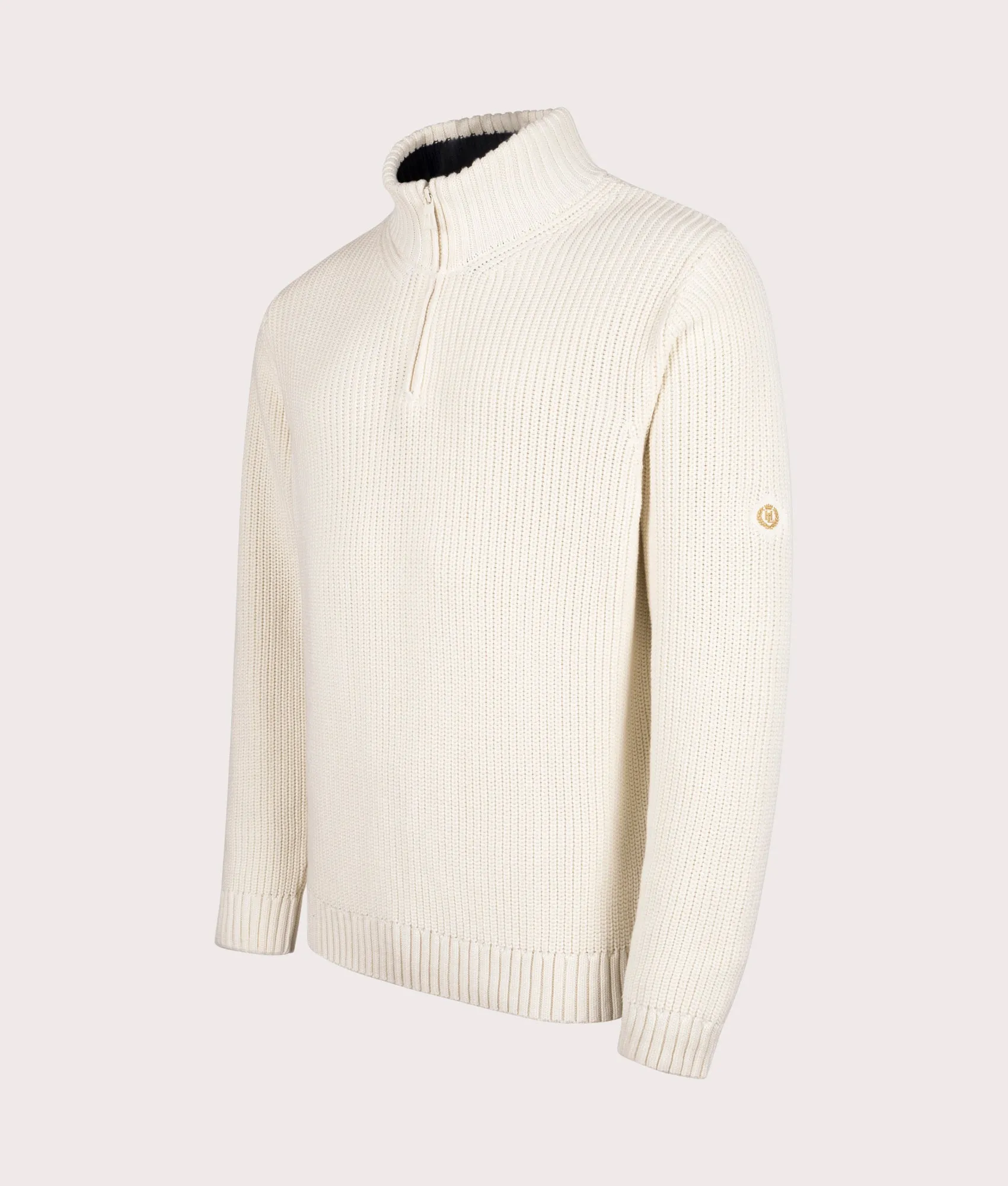 Golant Quarter Zip Ribbed Knit sold by EQVVS