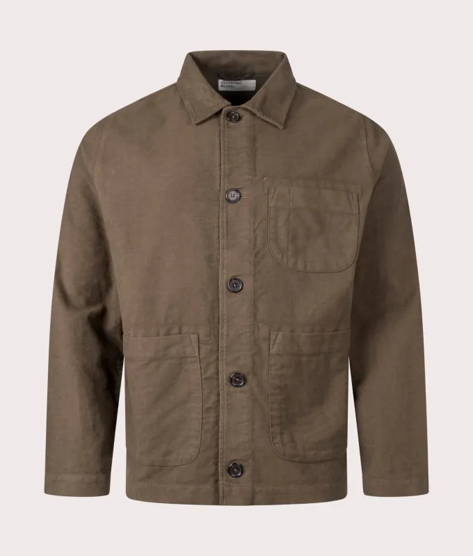Comfort Moleskin Field Jacket sold by EQVVS