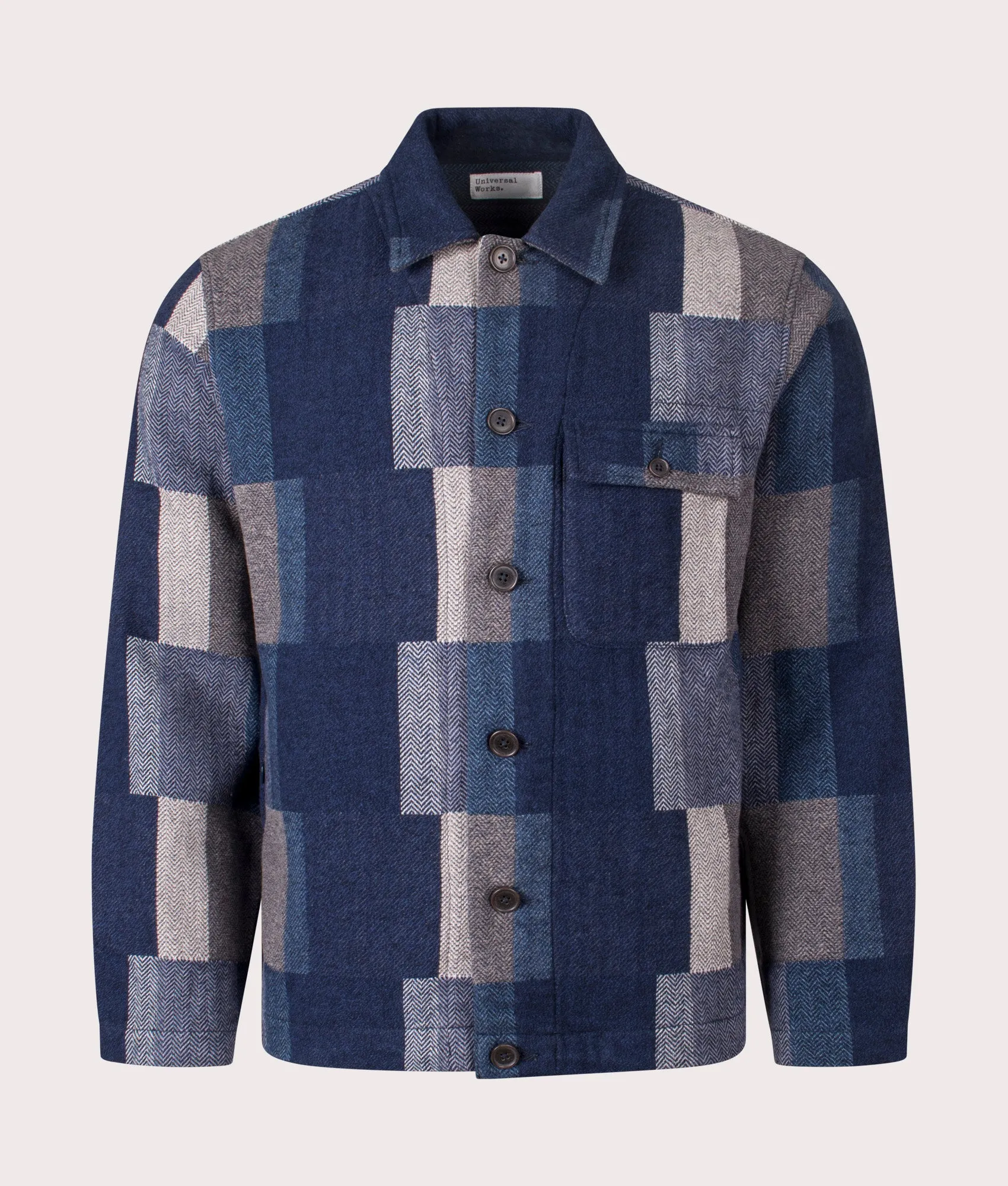 Japanese Patchwork Tech Overshirt sold by EQVVS