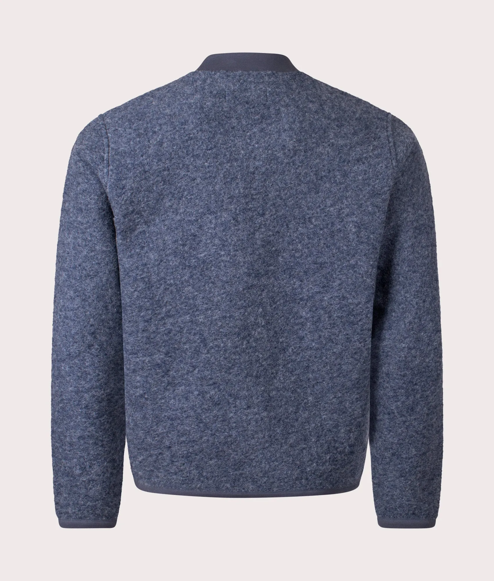 Wool Zip Bomber Jacket sold by EQVVS product image thumbnail 2