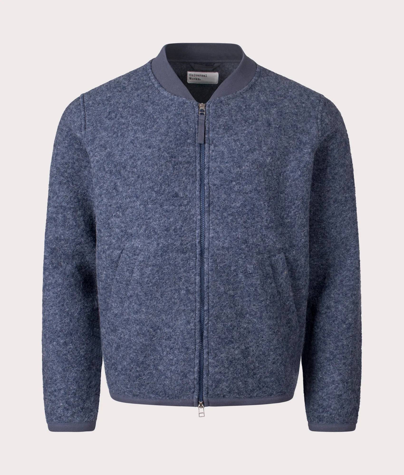 Wool Zip Bomber Jacket sold by EQVVS