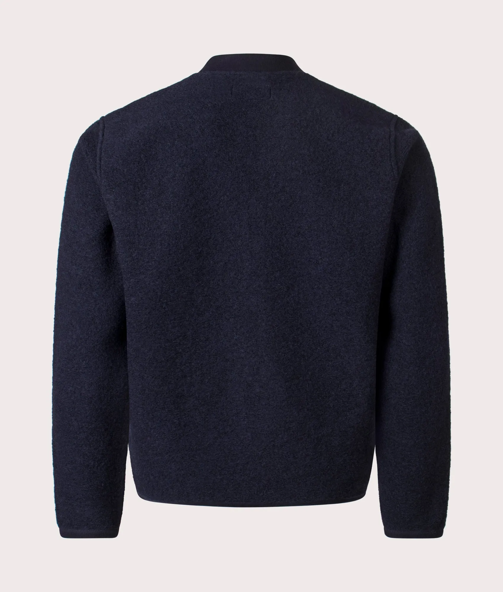 Wool Zip Bomber Jacket sold by EQVVS product image thumbnail 2