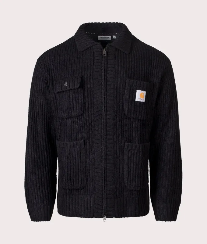 Chore Knit Jacket sold by EQVVS