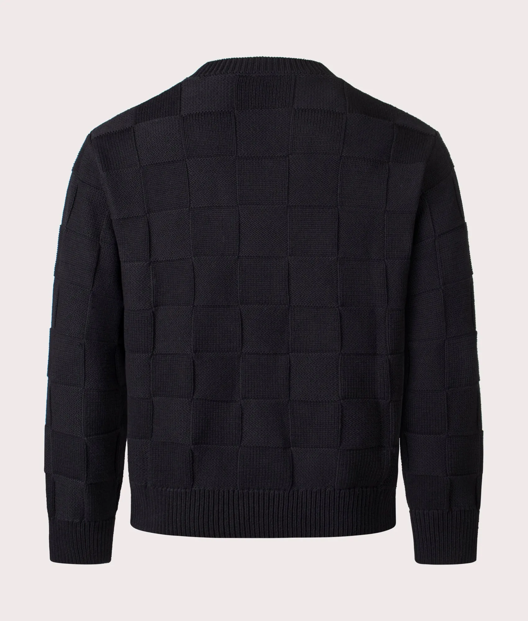 Check Knit Jumper sold by EQVVS product image thumbnail 4