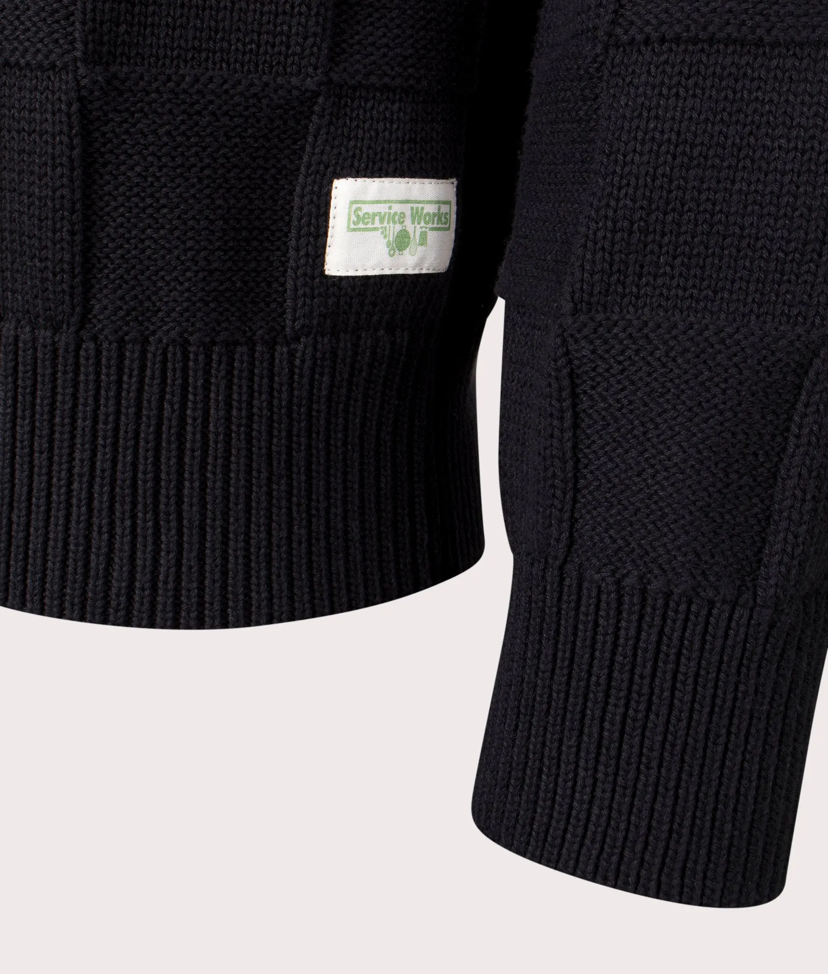 Check Knit Jumper sold by EQVVS product image thumbnail 2