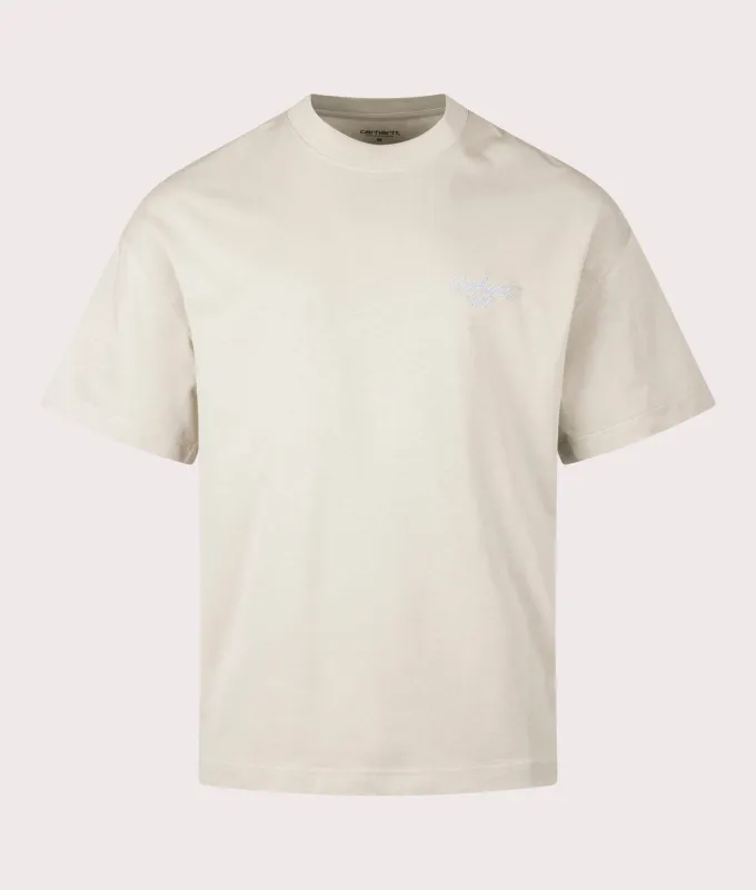 Relaxed Fit Signature Script T-Shirt sold by EQVVS