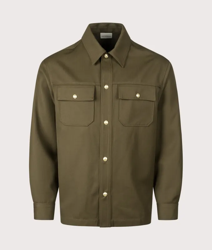 La Surchemise à Poches Overshirt sold by EQVVS