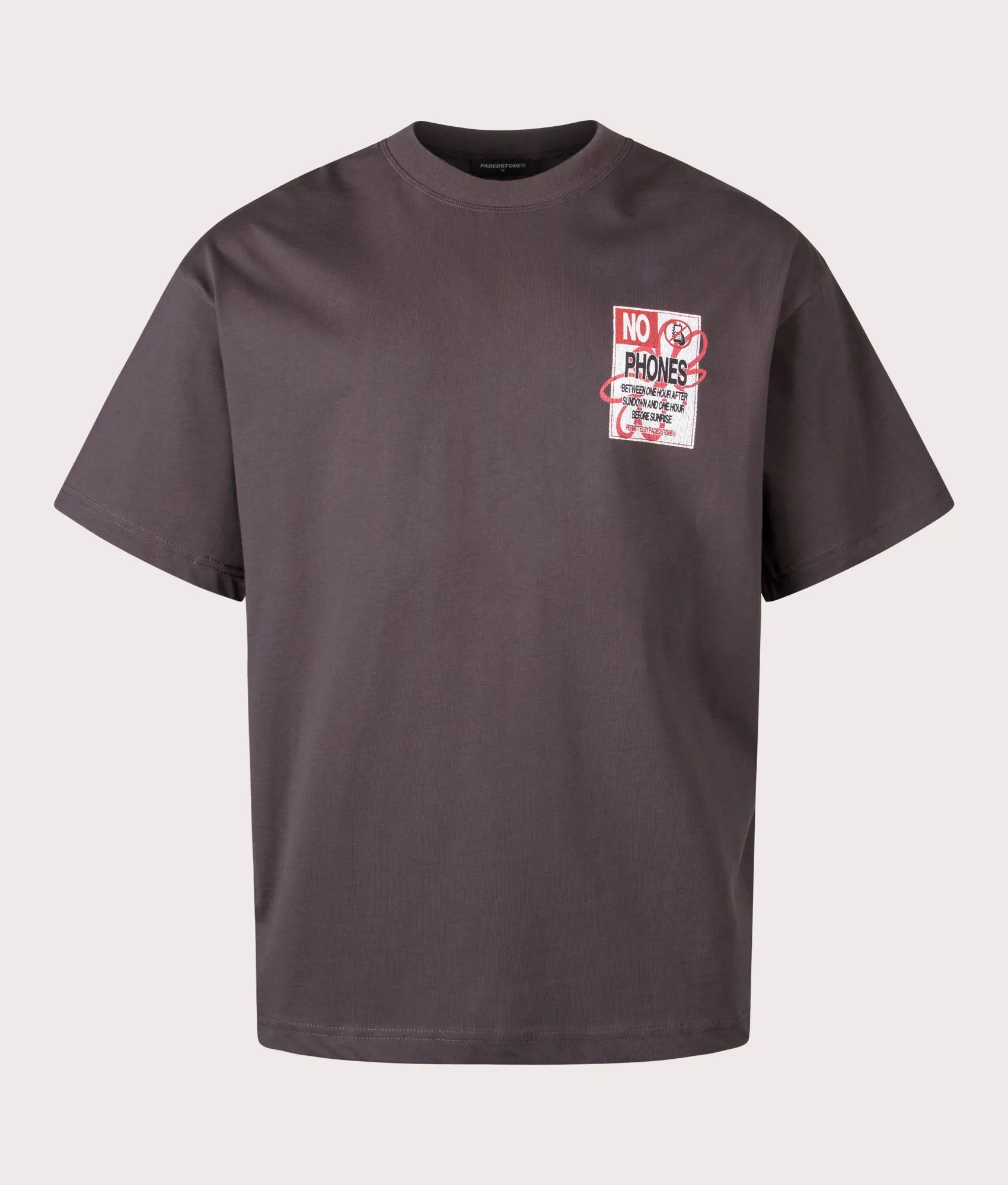 No Phones T-Shirt sold by EQVVS