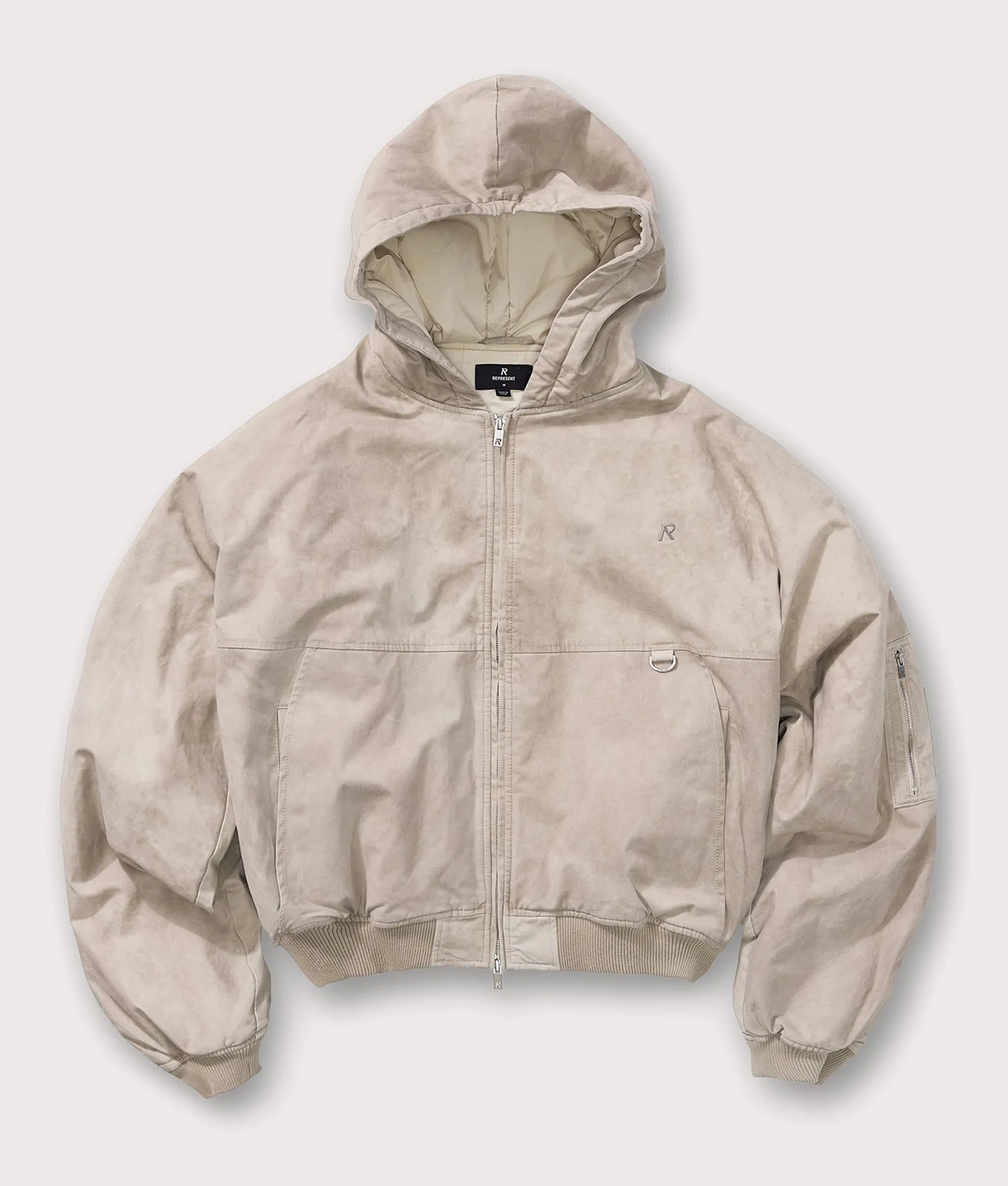 Hooded Bomber Jacket sold by EQVVS product image thumbnail 4