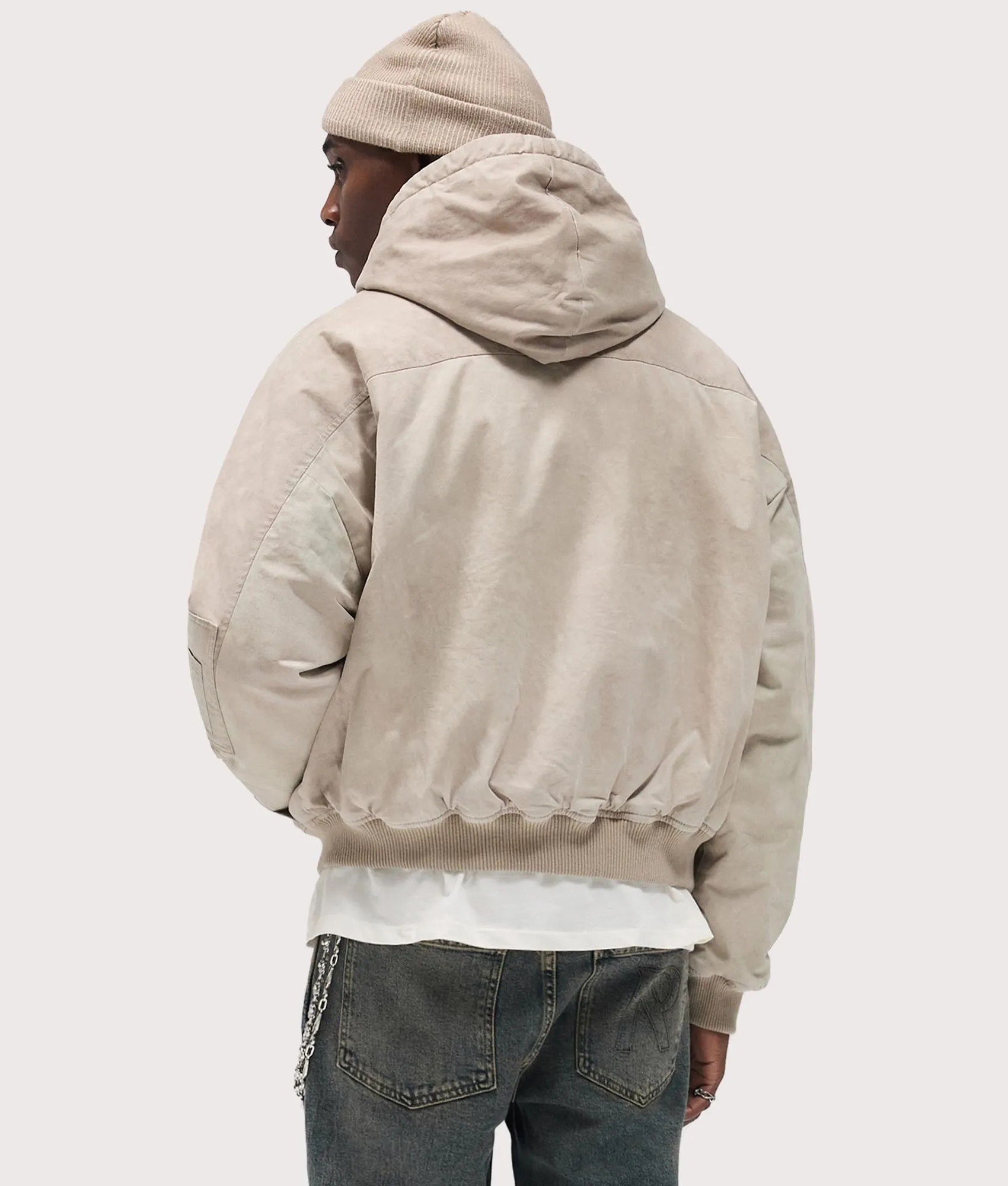Hooded Bomber Jacket sold by EQVVS product image thumbnail 3