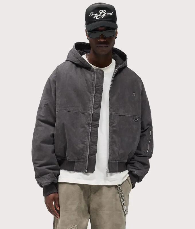 Hooded Bomber Jacket sold by EQVVS