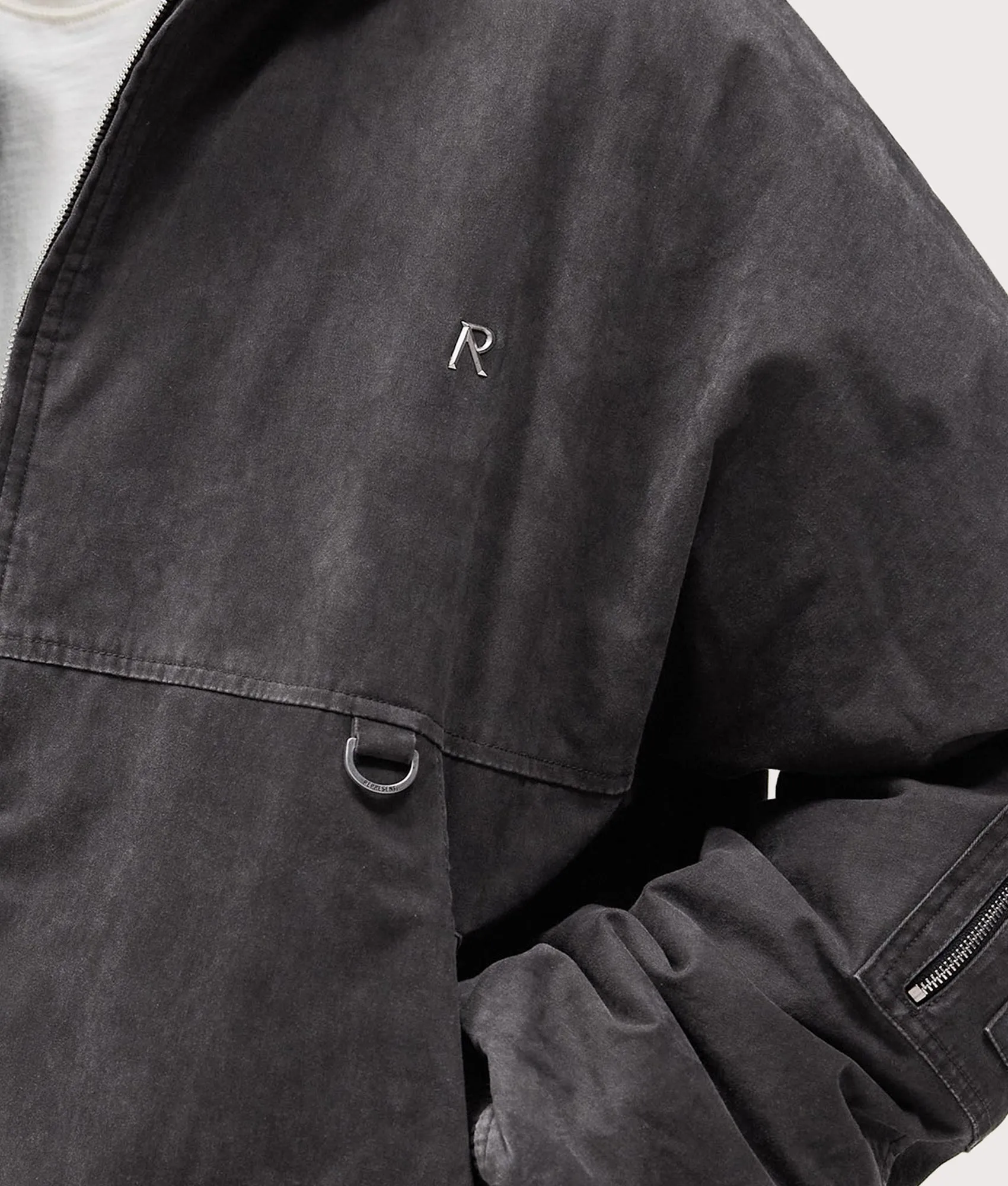 Hooded Bomber Jacket sold by EQVVS product image thumbnail 3