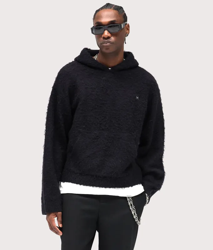 Textured Borg Hoodie sold by EQVVS
