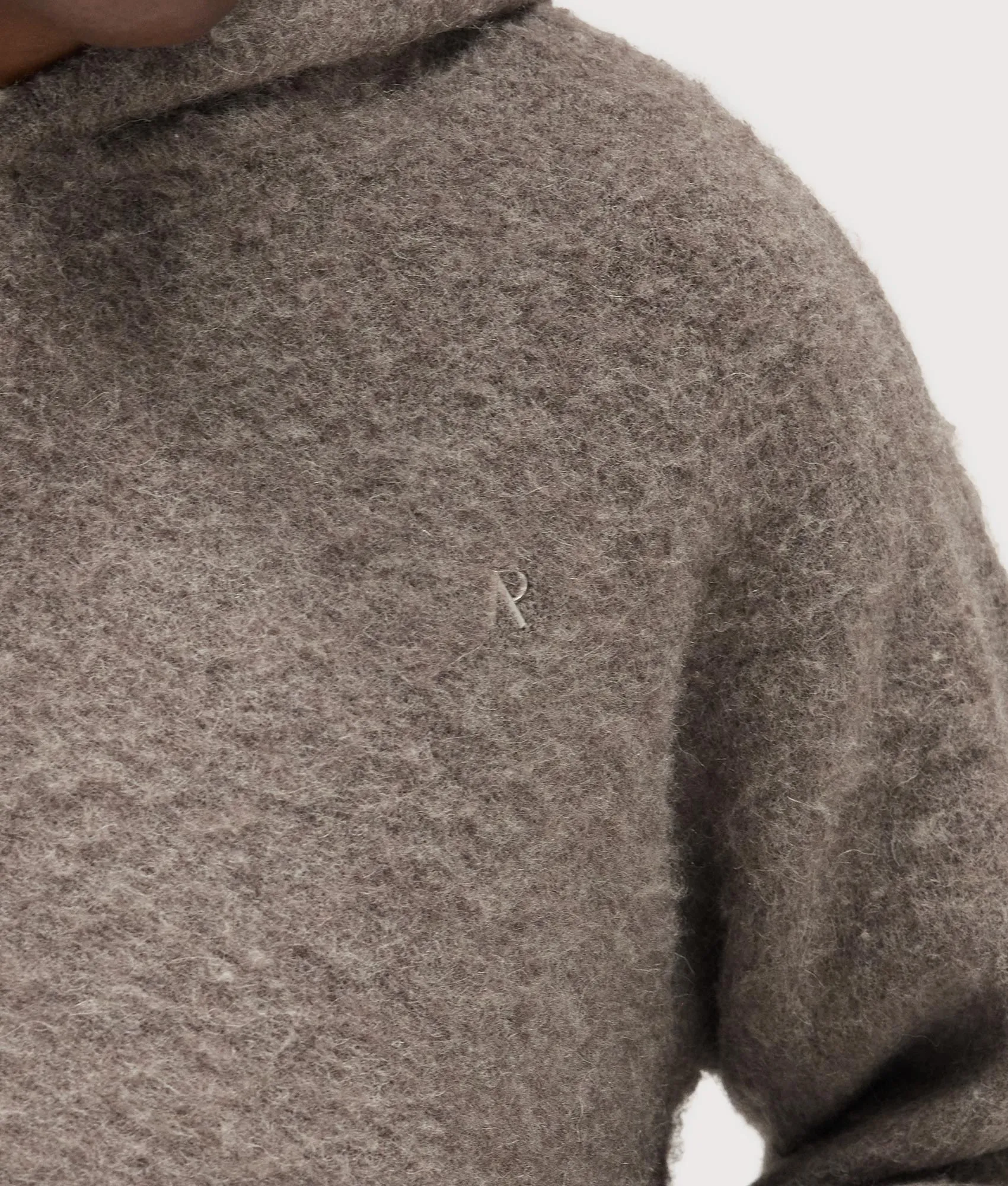 Textured Borg Hoodie sold by EQVVS product image thumbnail 2