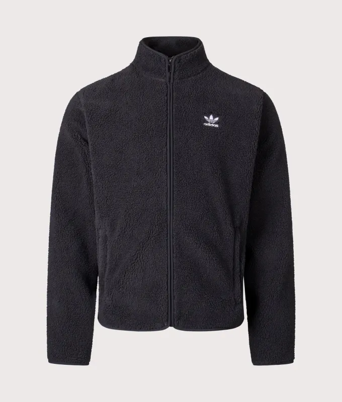 Relaxed Fit Trefoil Teddy Fleece sold by EQVVS