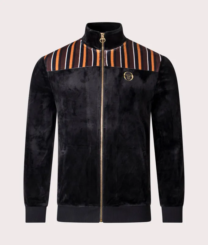 Gabiano Velour Track Top sold by EQVVS