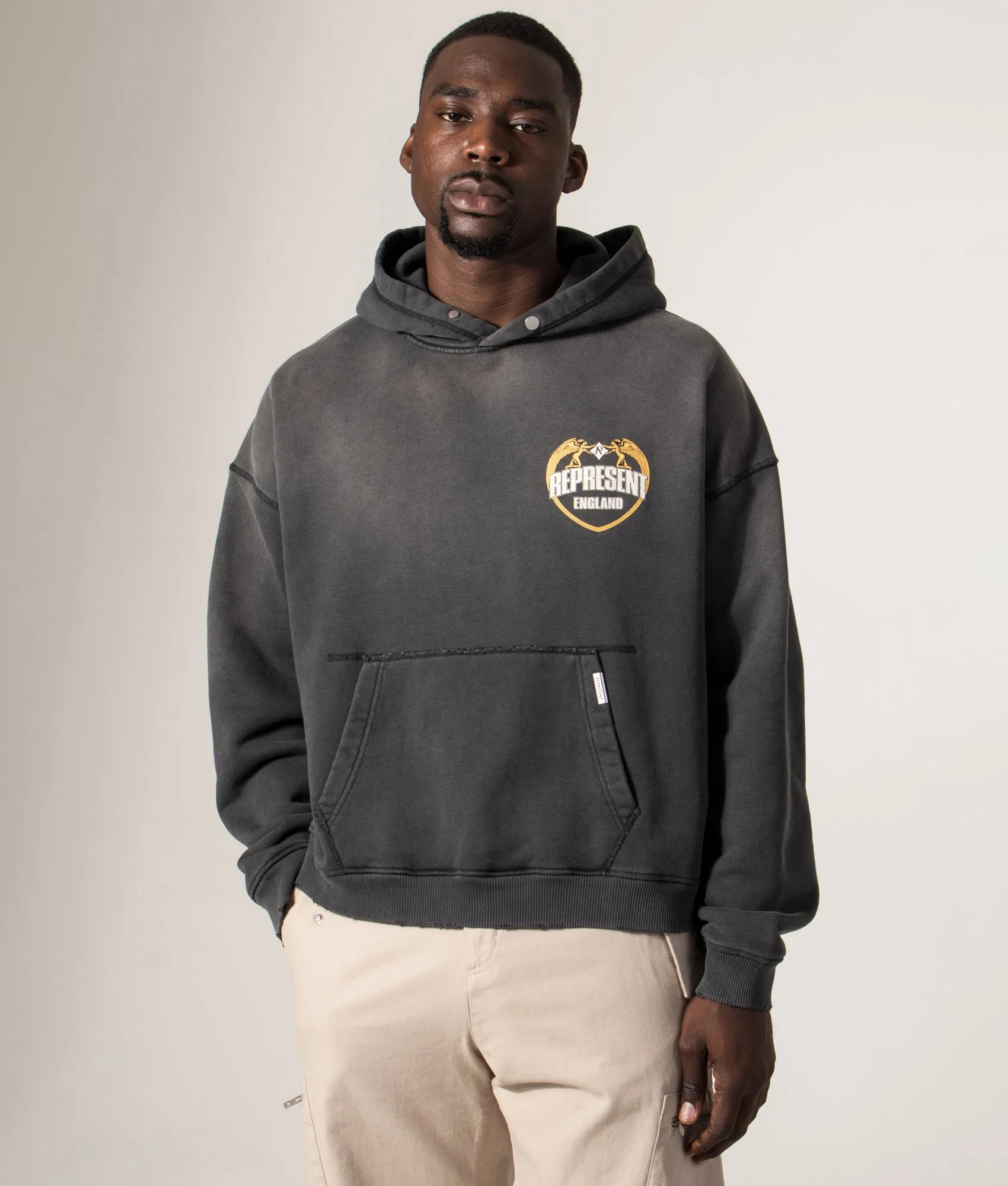 Represent Angel Border Hoodie sold by EQVVS product image thumbnail 2