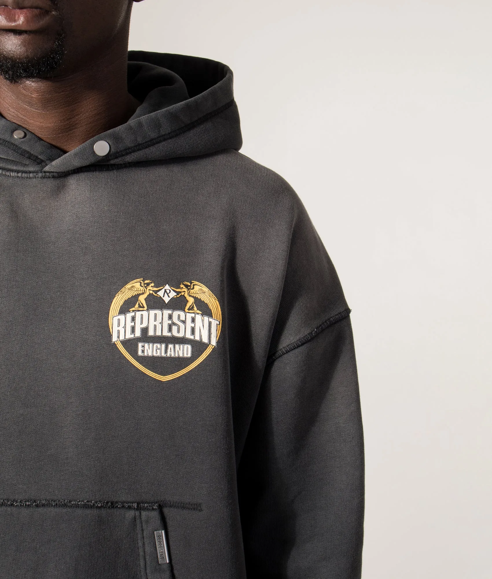 Represent Angel Border Hoodie sold by EQVVS product image thumbnail 3