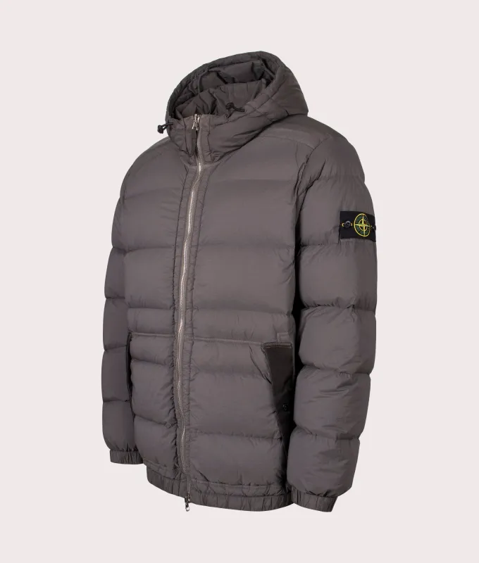 Seamless Tunnel Nylon Down TC Jacket sold by EQVVS