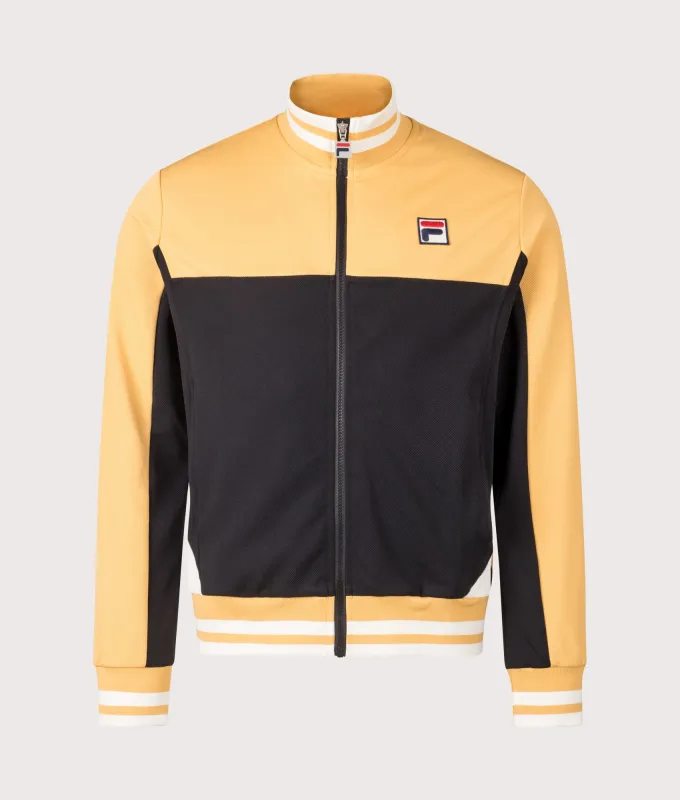 Tiebraker Funnel Neck Track Jacket sold by EQVVS