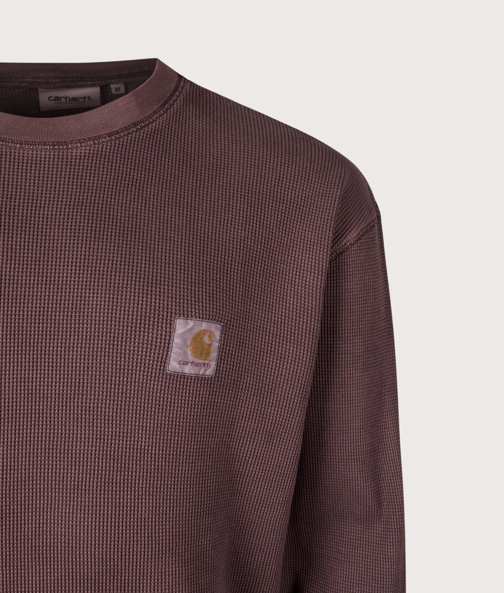 Relaxed Fit Long Sleeve Vista Waffle T-Shirt sold by EQVVS product image thumbnail 2