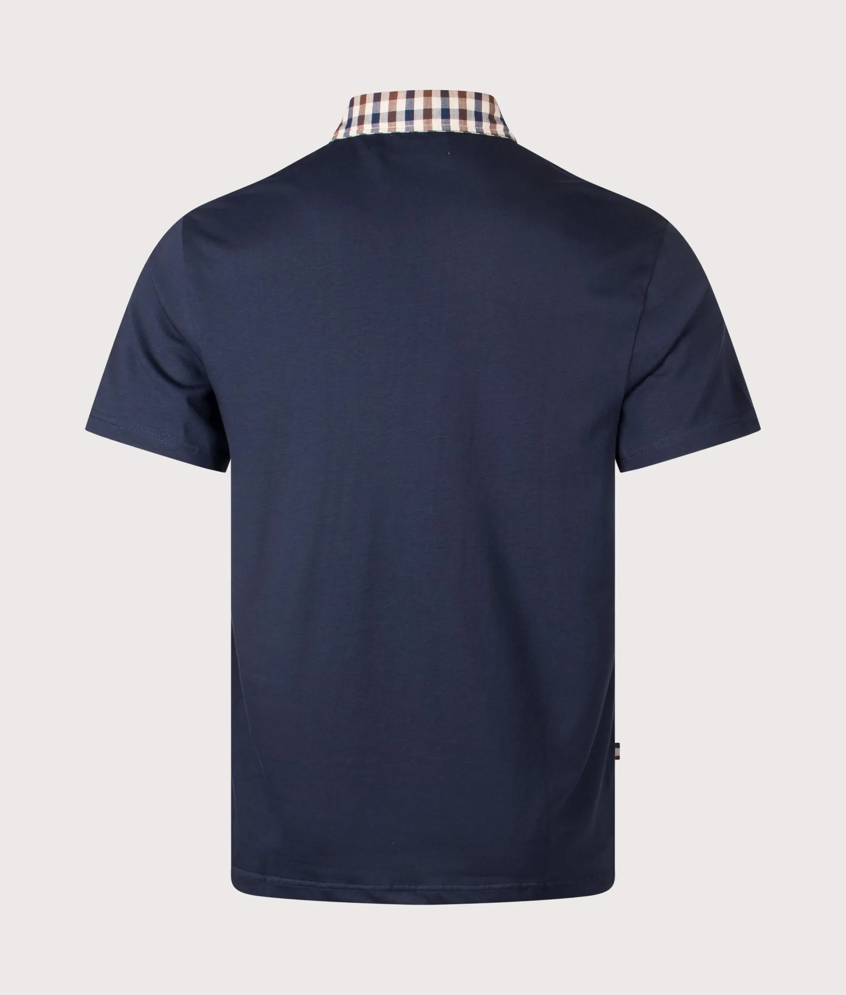 Club Check Collar Polo Shirt sold by EQVVS product image thumbnail 3