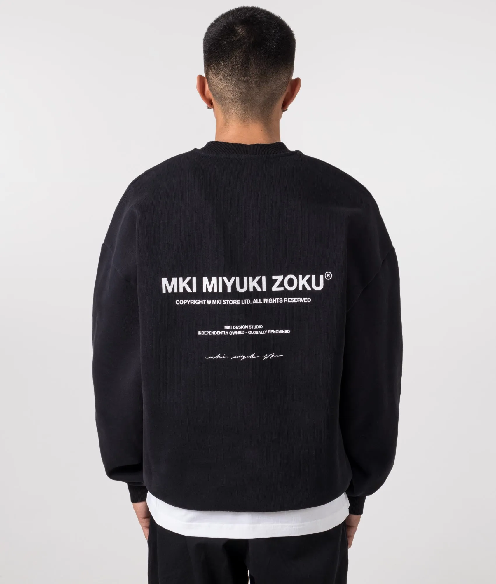 Oversized Design Studio Crewneck Sweatshirt sold by EQVVS product image thumbnail 4