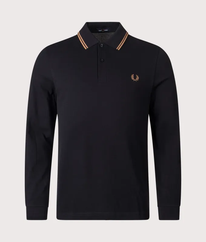 Long Sleeve Twin Tipped Polo Shirt sold by EQVVS