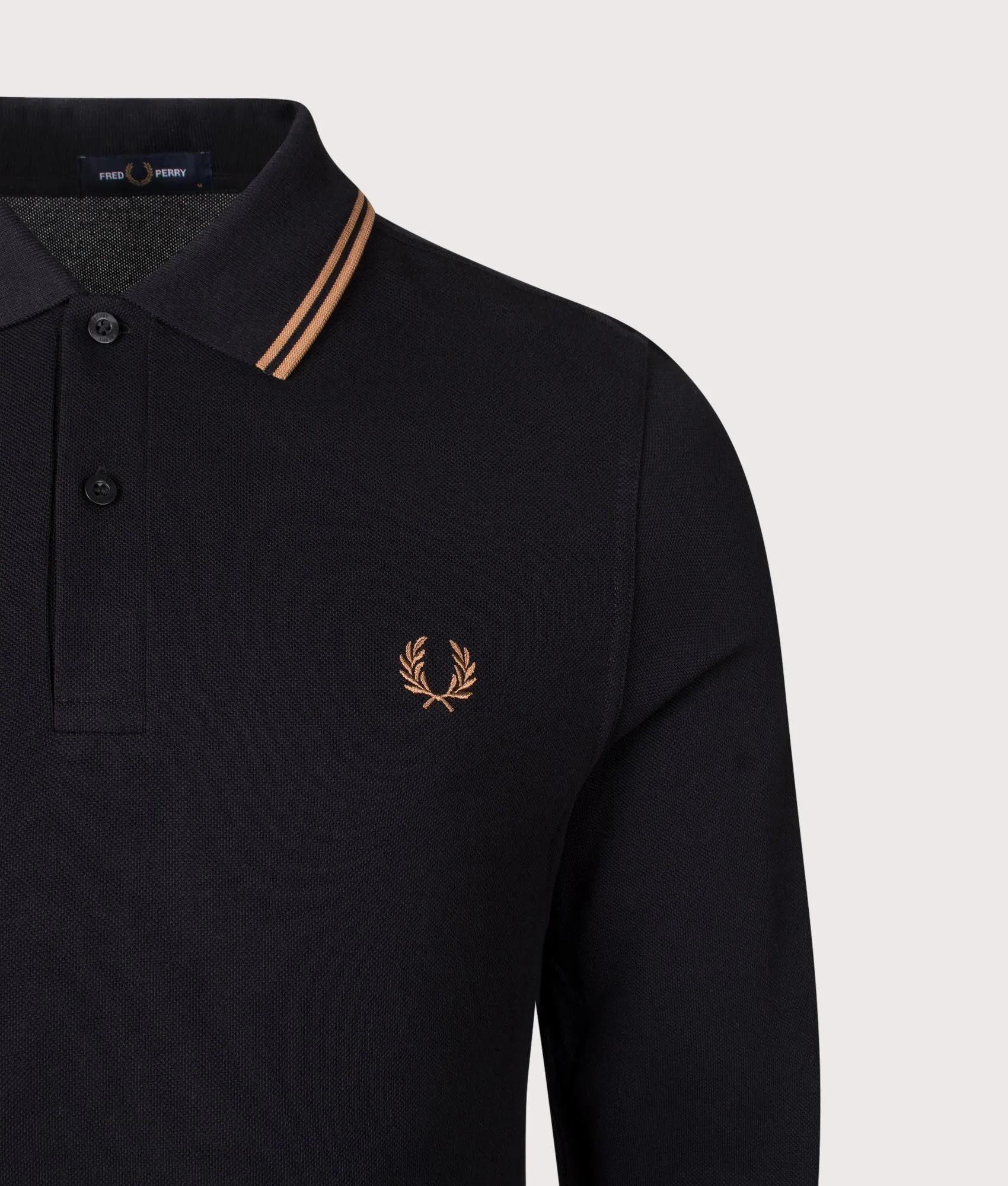 Long Sleeve Twin Tipped Polo Shirt sold by EQVVS product image thumbnail 2
