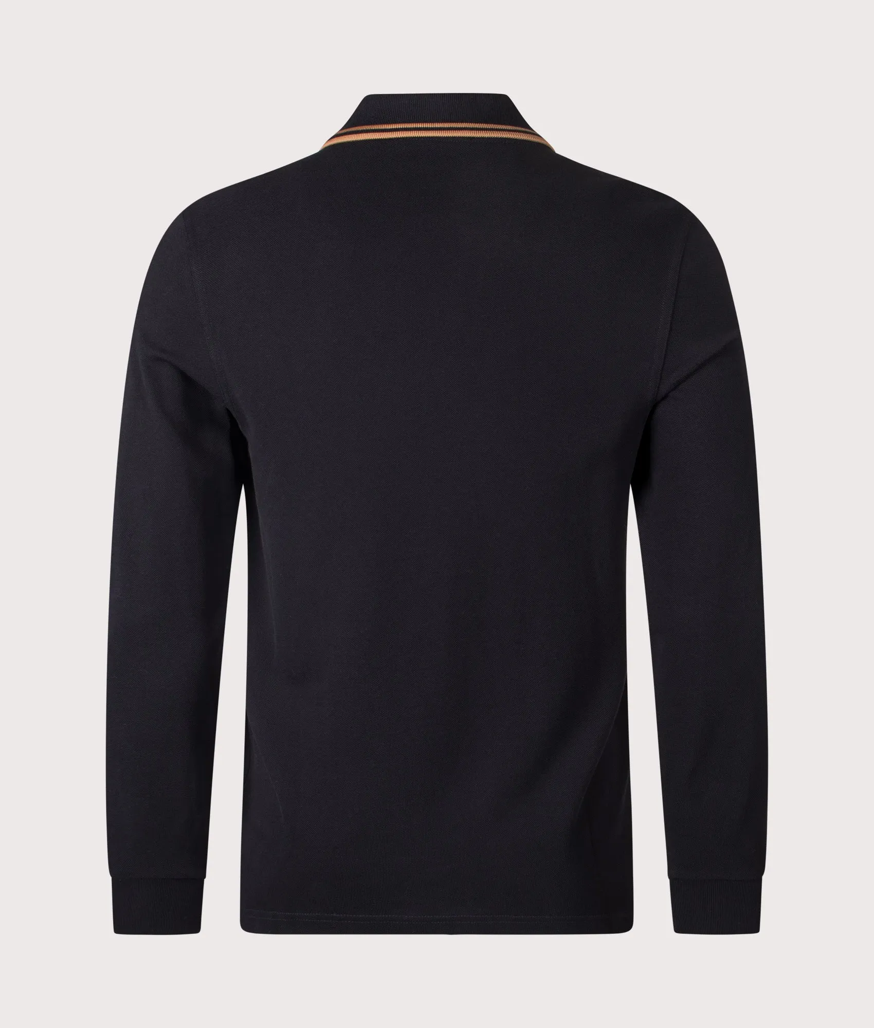 Long Sleeve Twin Tipped Polo Shirt sold by EQVVS product image thumbnail 3