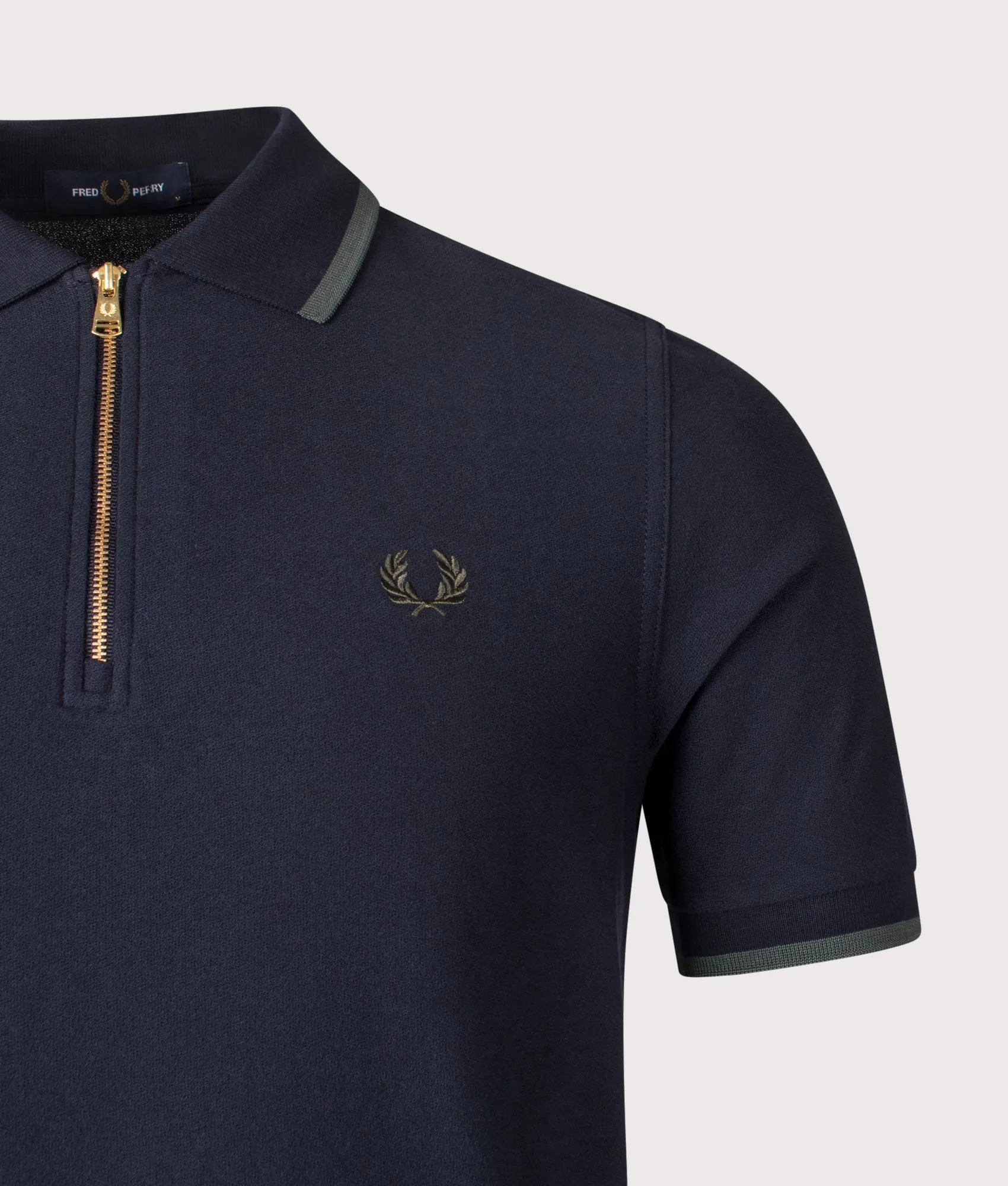 Crepe Piqué Polo Shirt sold by EQVVS product image thumbnail 2