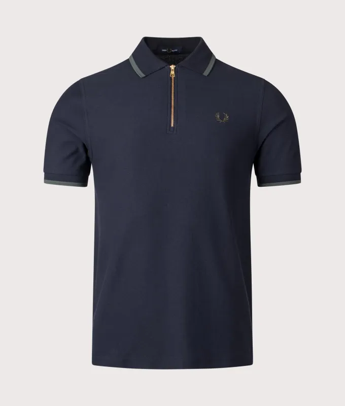 Crepe Piqué Polo Shirt sold by EQVVS