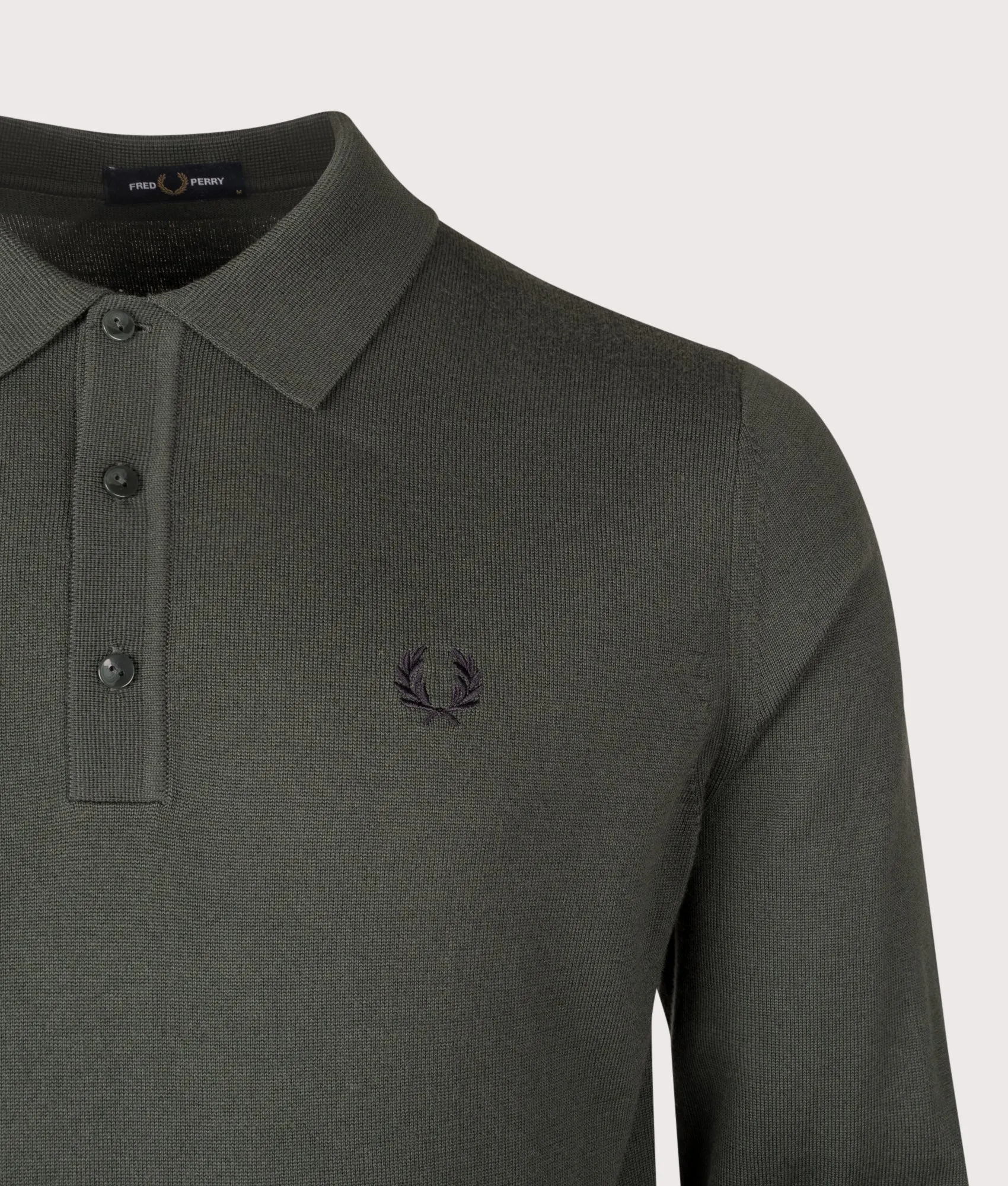 Long Sleeve Knitted Polo Shirt sold by EQVVS product image thumbnail 2