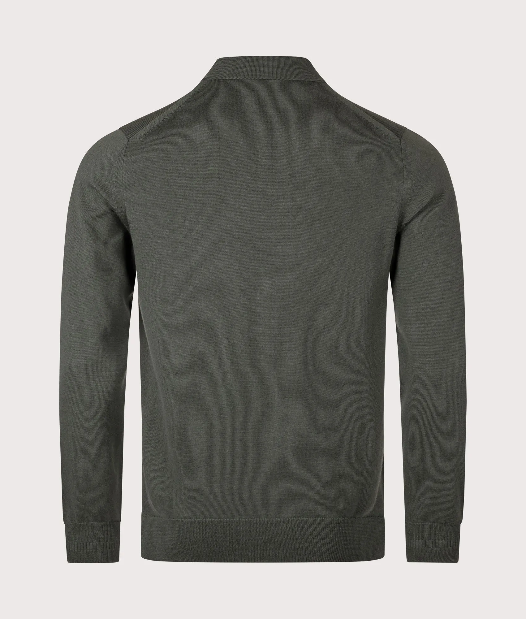 Long Sleeve Knitted Polo Shirt sold by EQVVS product image thumbnail 3