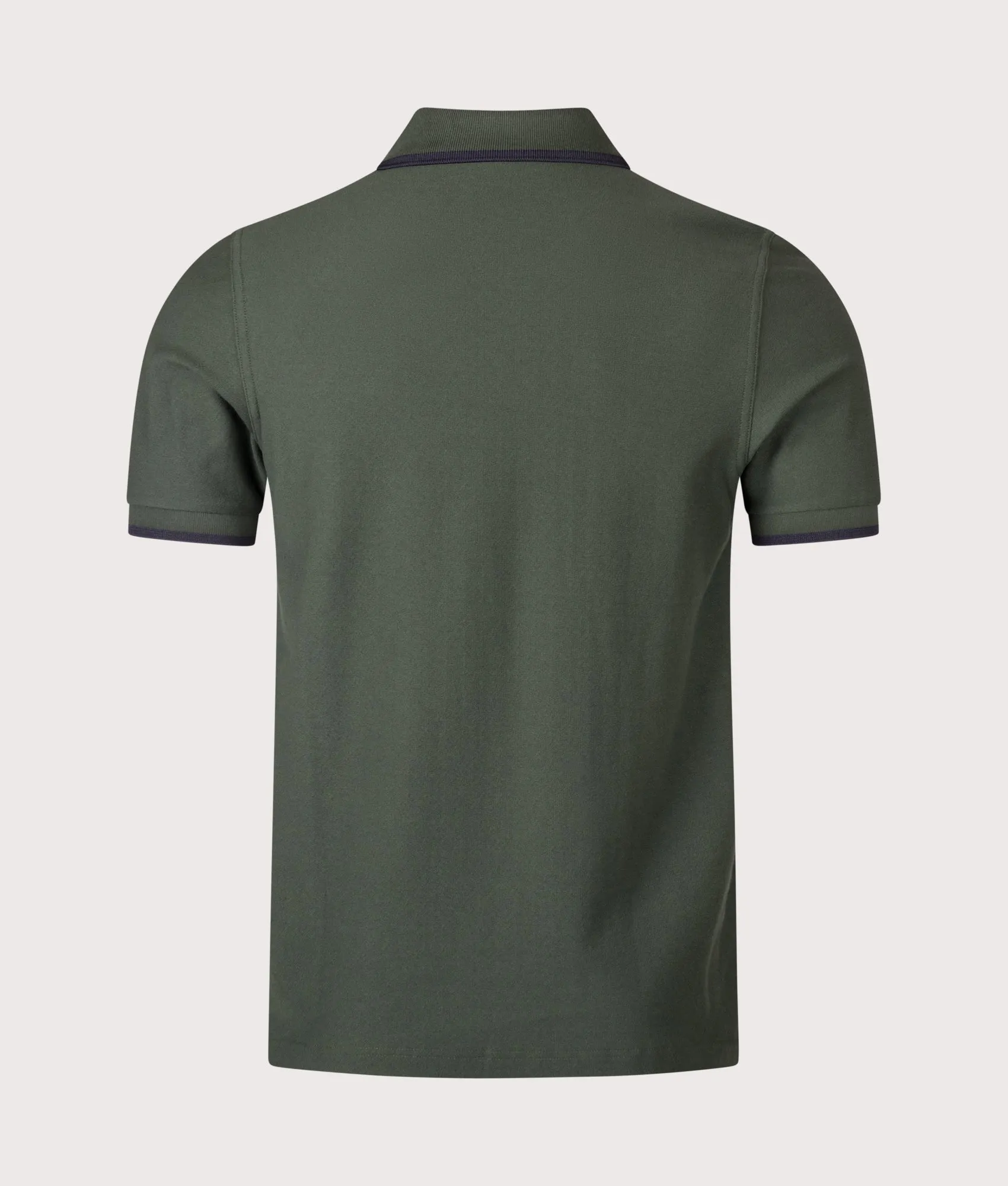 Crepe Piqué Polo Shirt sold by EQVVS product image thumbnail 3