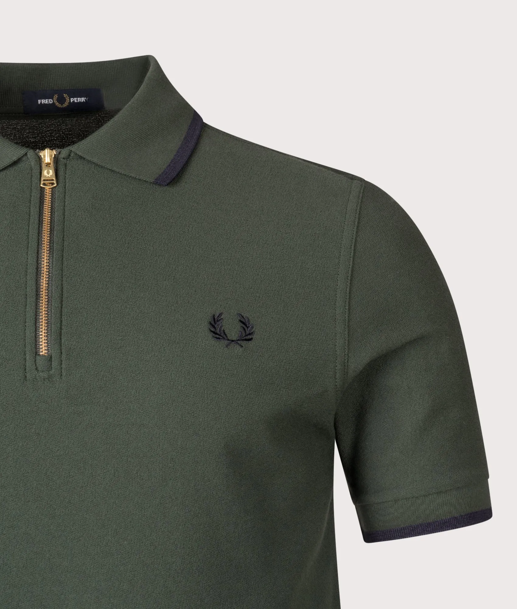 Crepe Piqué Polo Shirt sold by EQVVS product image thumbnail 2
