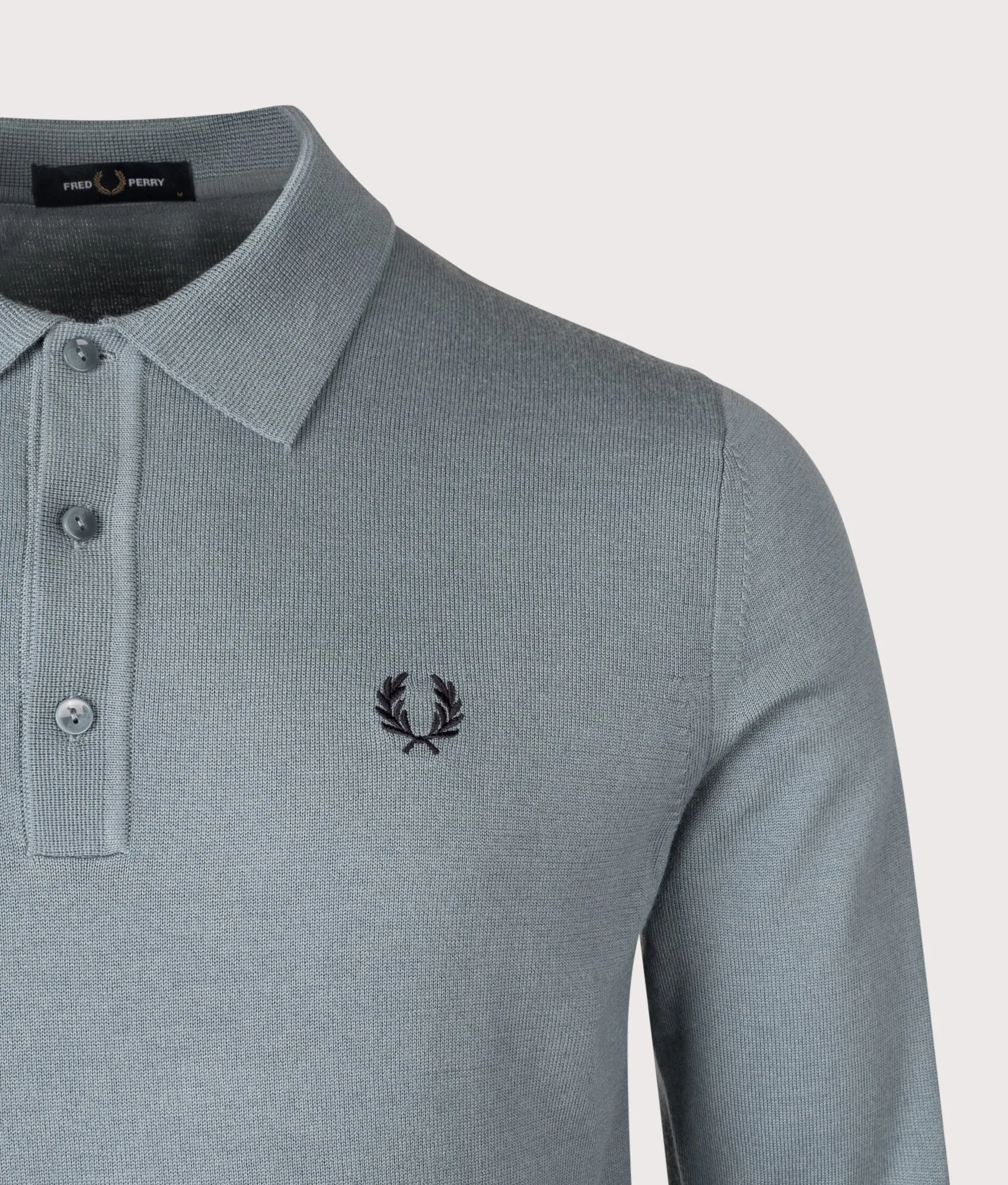 Long Sleeve Knitted Polo Shirt sold by EQVVS product image thumbnail 2