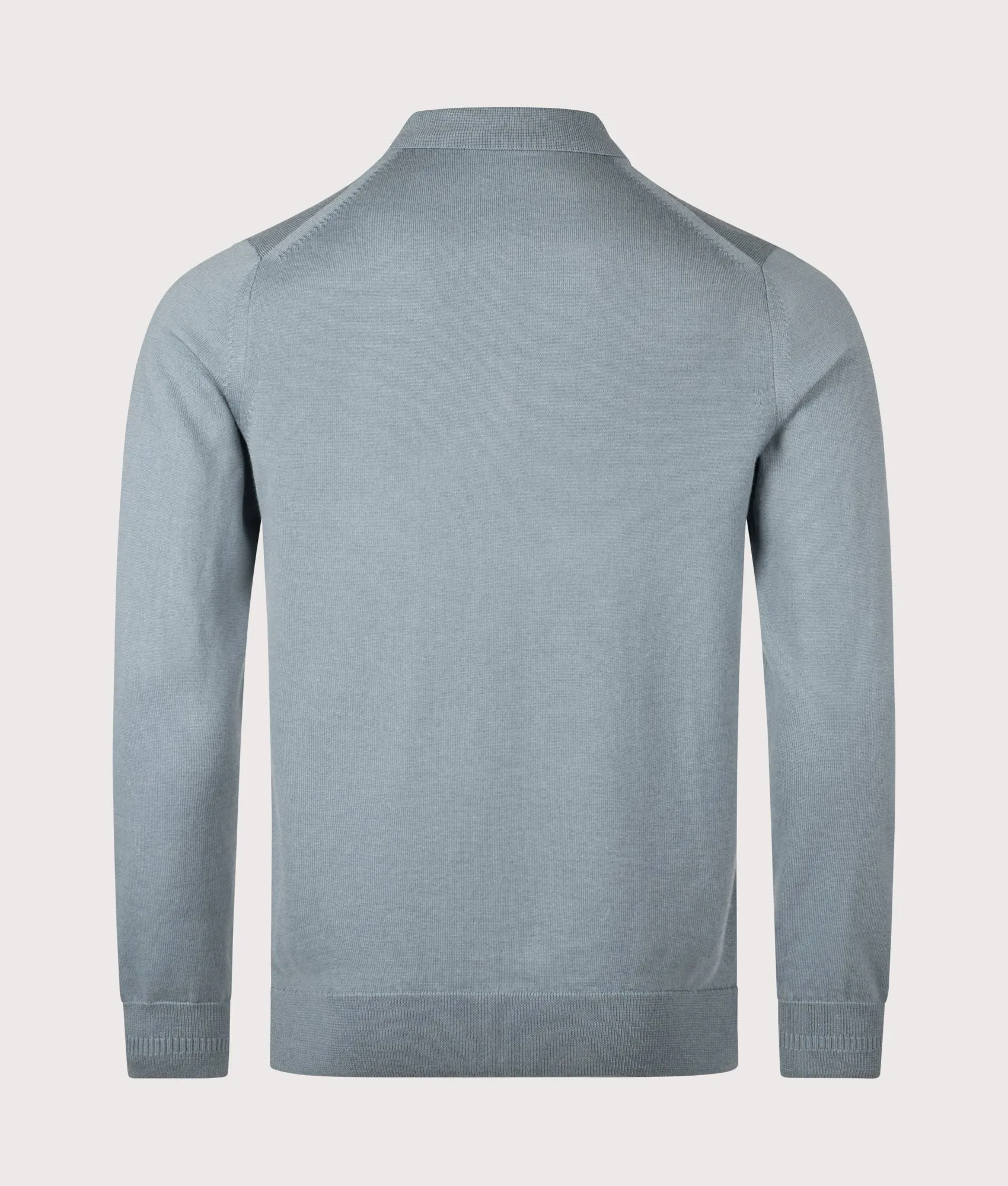 Long Sleeve Knitted Polo Shirt sold by EQVVS product image thumbnail 3