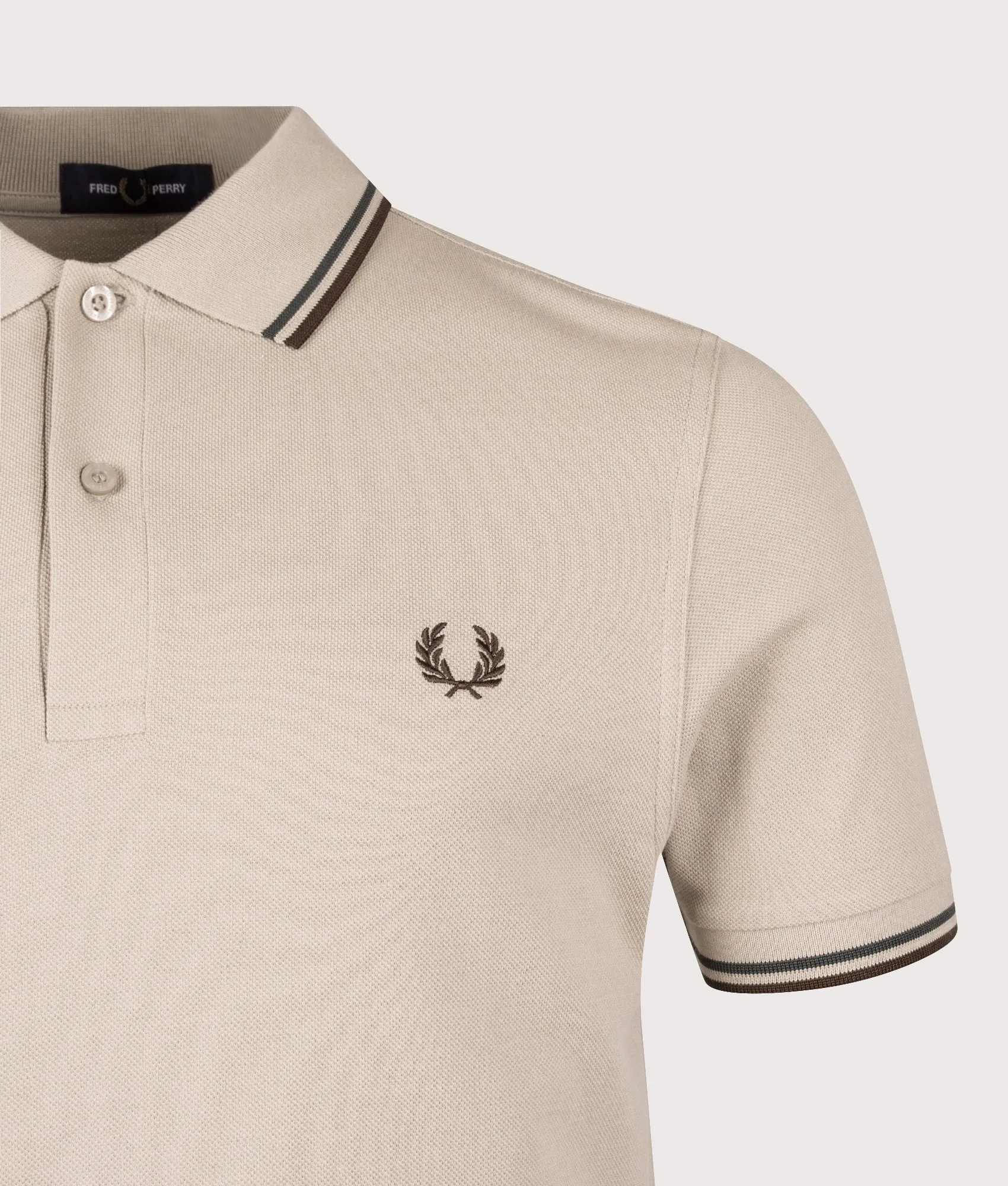 Twin Tipped Fred Perry Polo Shirt sold by EQVVS product image thumbnail 2