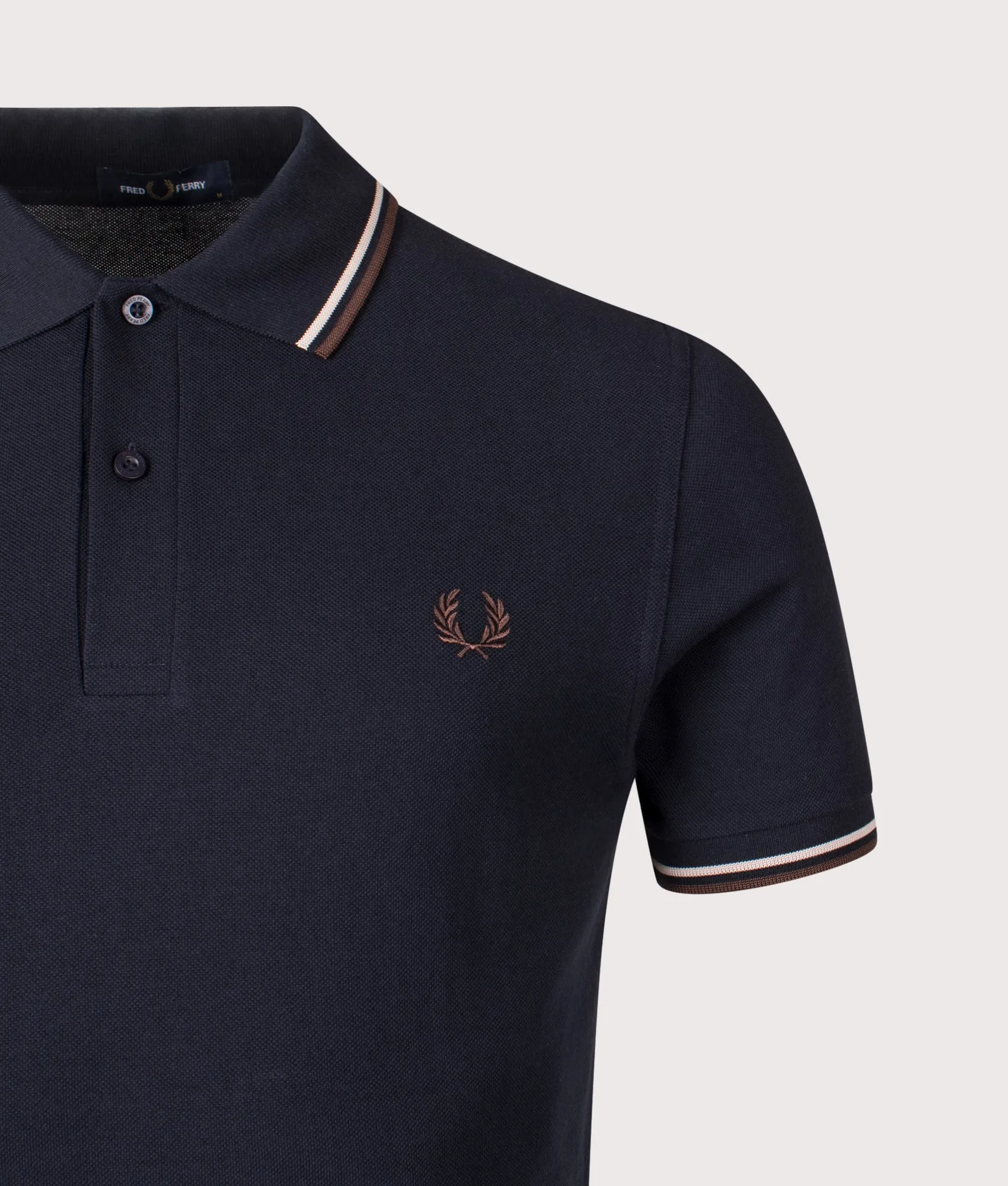 Twin Tipped Fred Perry Polo Shirt sold by EQVVS product image thumbnail 2