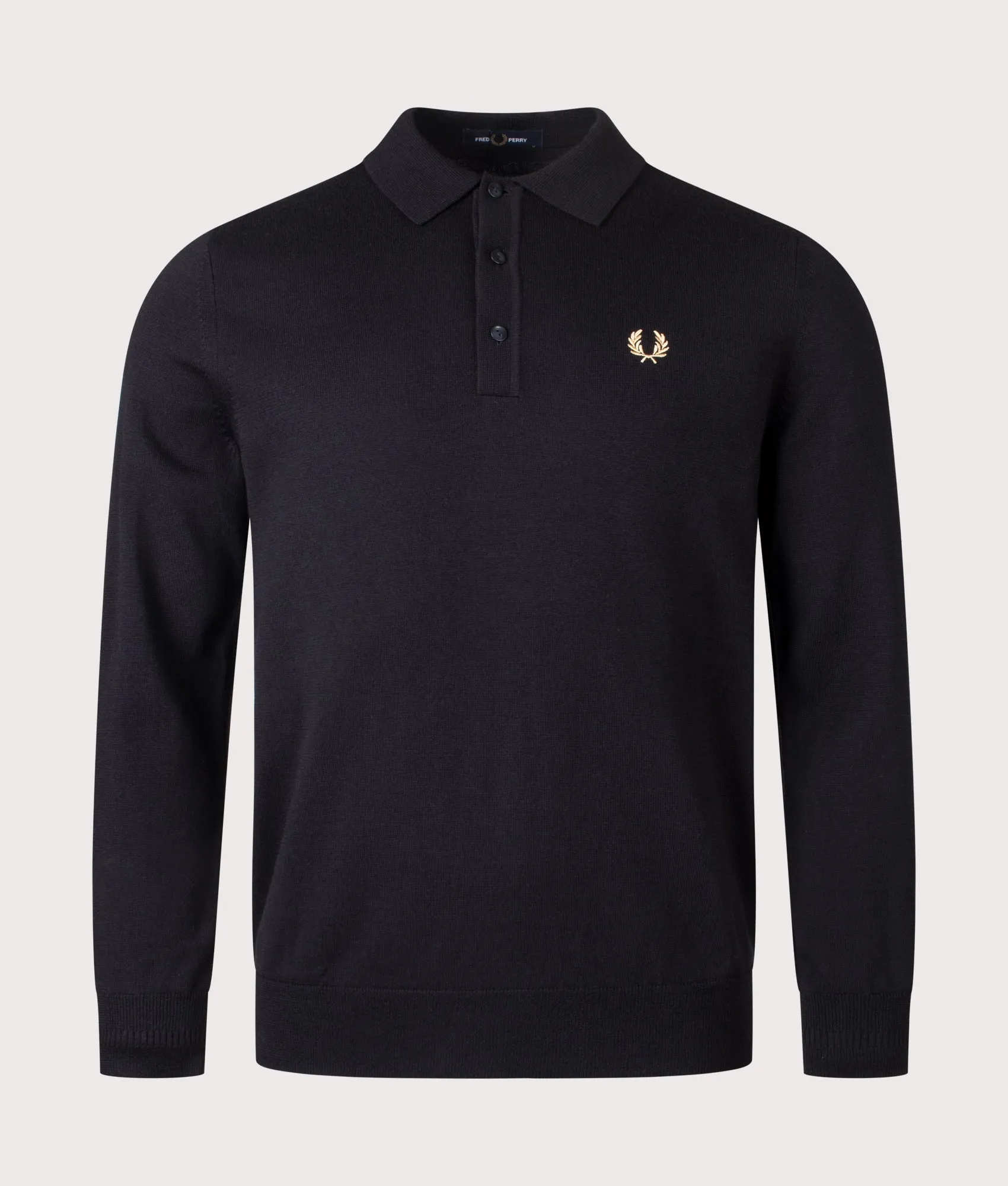 Long Sleeve Knitted Polo Shirt sold by EQVVS