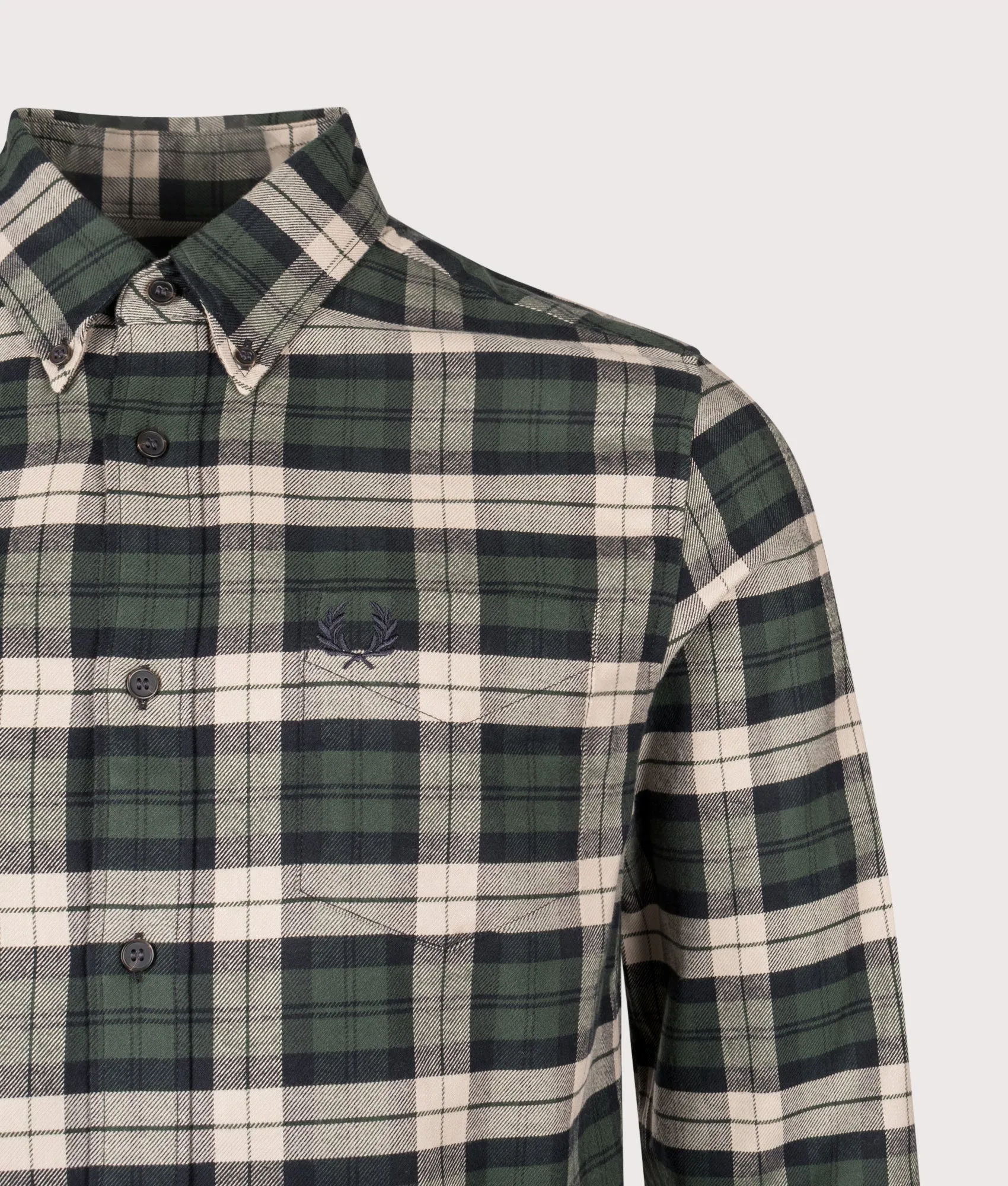 Brushed Twill Tartan Shirt sold by EQVVS product image thumbnail 2