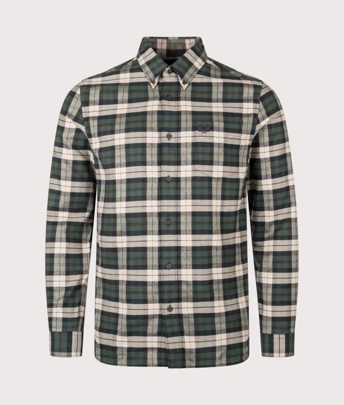Brushed Twill Tartan Shirt sold by EQVVS