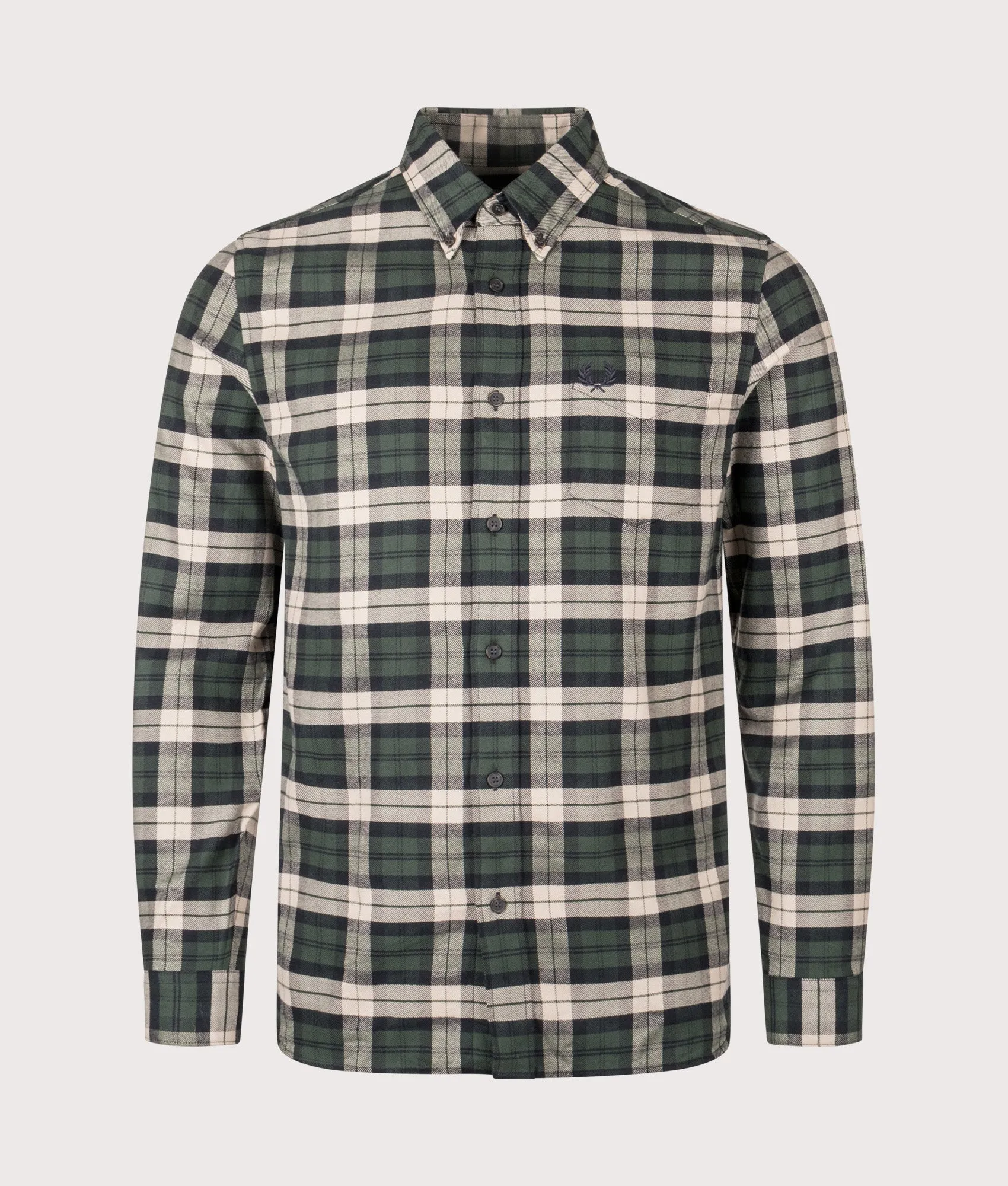 Brushed Twill Tartan Shirt sold by EQVVS