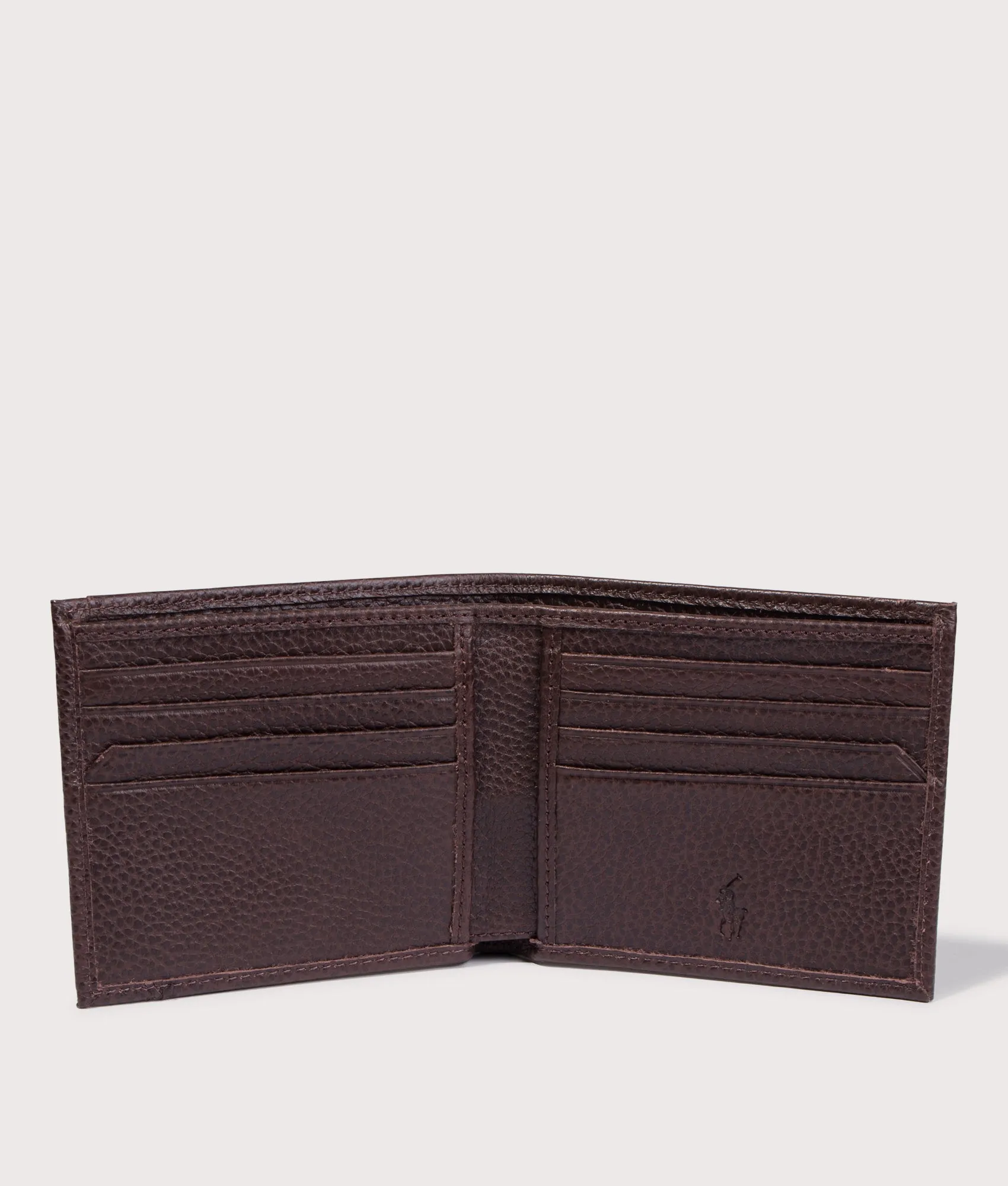Pebbled Leather Billfold Wallet sold by EQVVS product image thumbnail 3