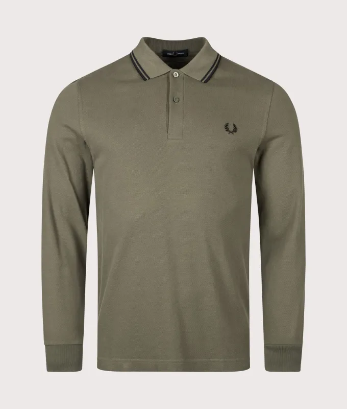 Long Sleeve Twin Tipped Polo Shirt sold by EQVVS