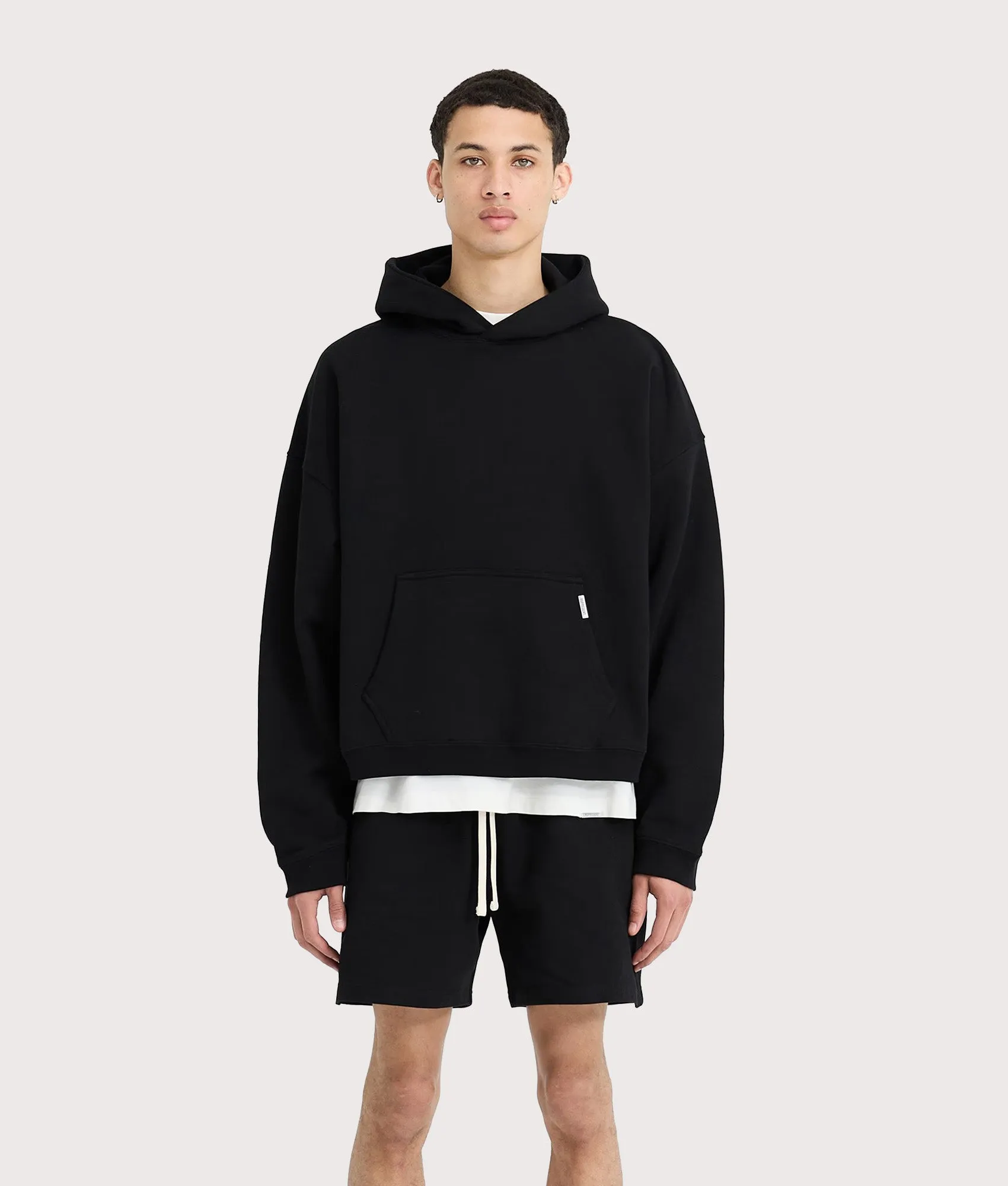 Initial Boxy Oversized Hoodie sold by EQVVS