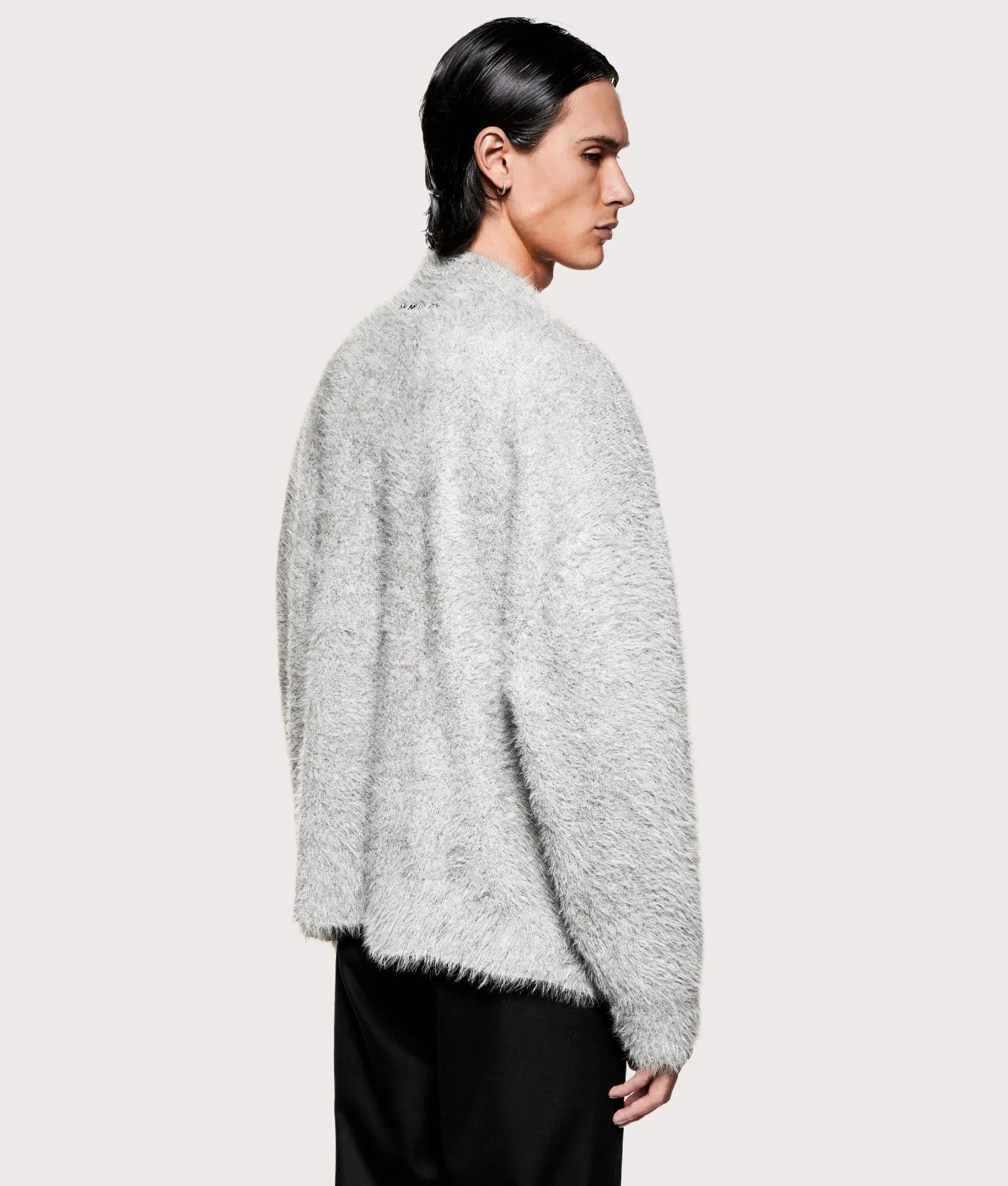 Faux Alpaca Knit Crewneck Jumper sold by EQVVS product image thumbnail 3